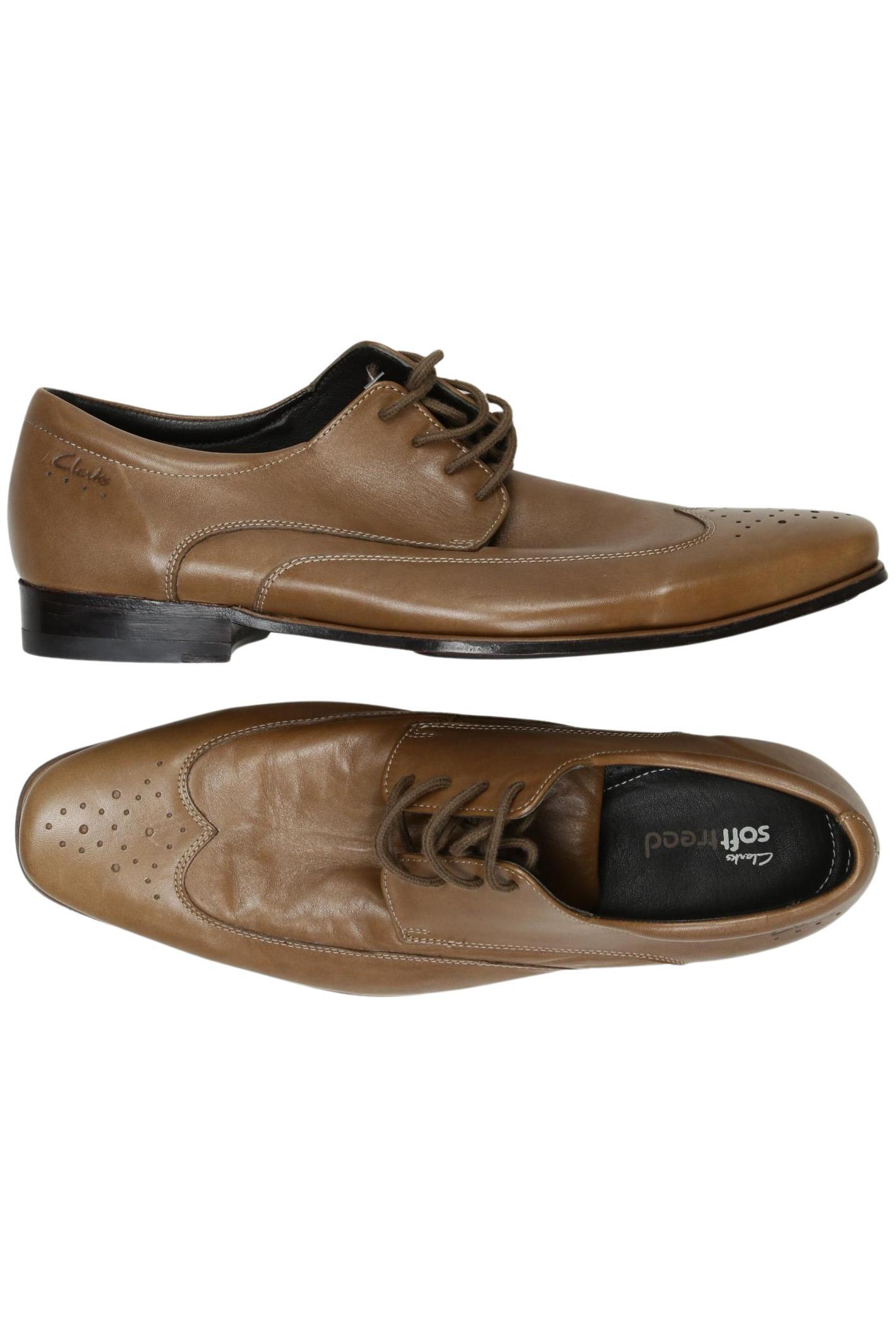 

Clarks Herren Halbschuh, braun, Gr. 10
