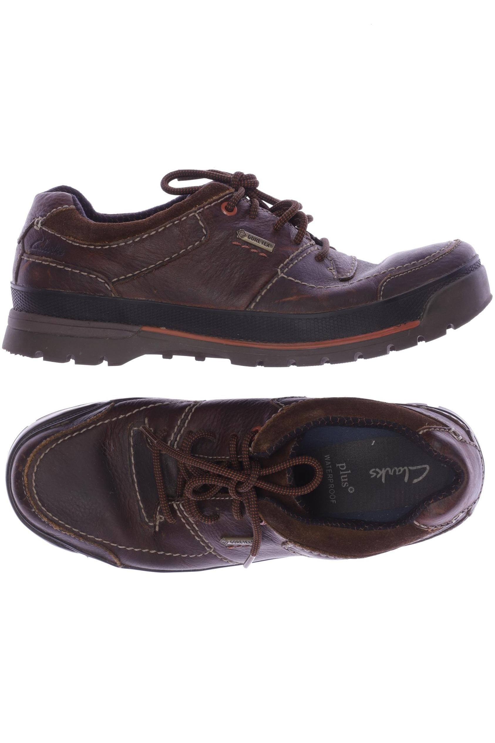 

Clarks Herren Halbschuh, braun, Gr. 9