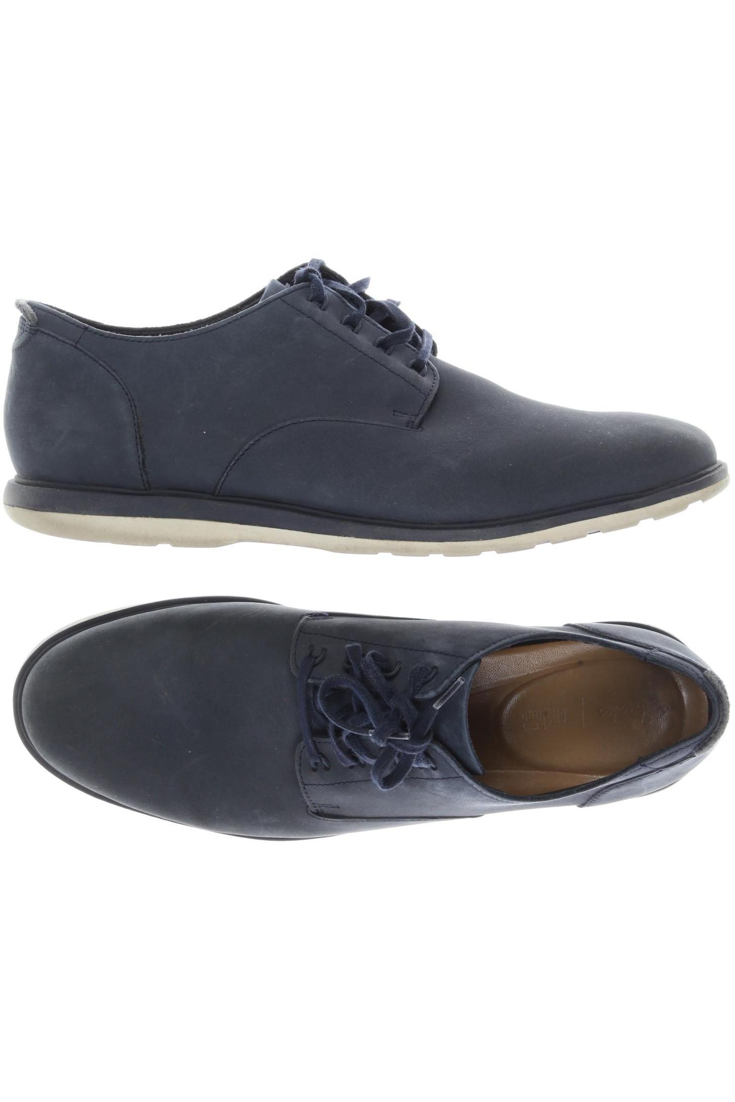 

Clarks Herren Halbschuh, blau, Gr. 44