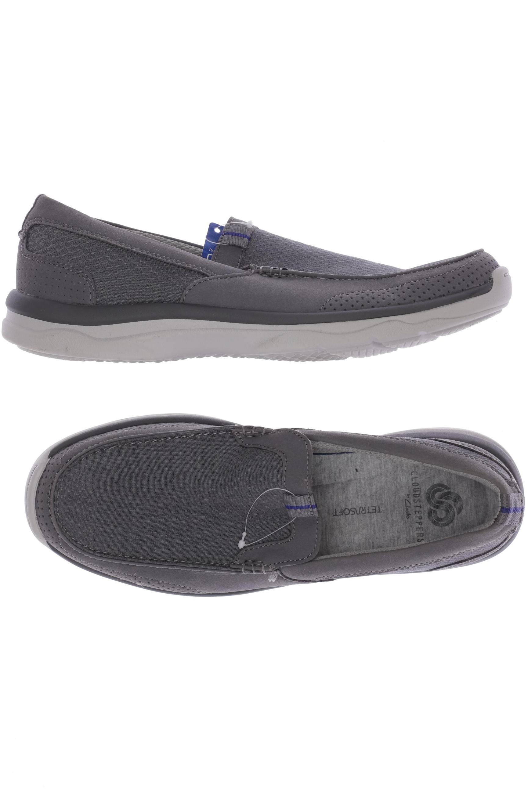 

Clarks Herren Halbschuh, grau, Gr. 43