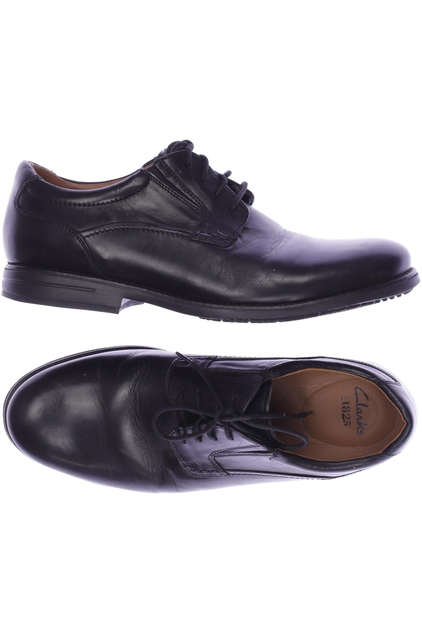 

Clarks Herren Halbschuh, schwarz, Gr. 41.5