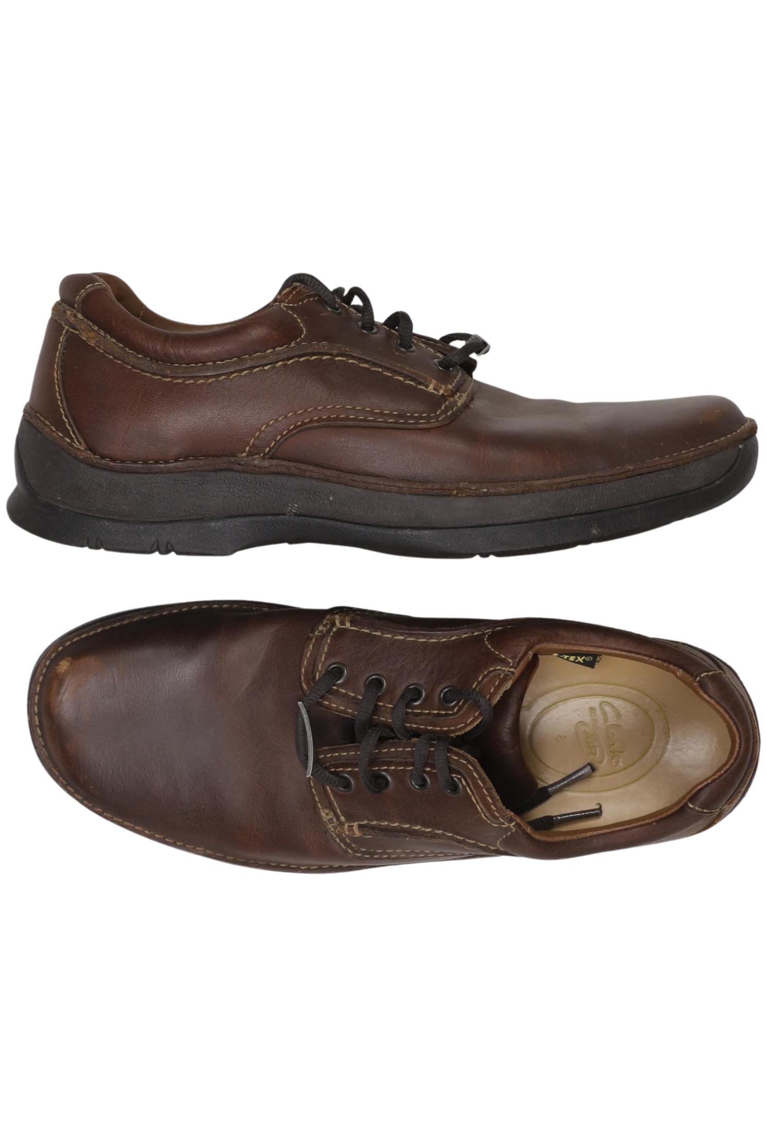

Clarks Herren Halbschuh, braun, Gr. 8
