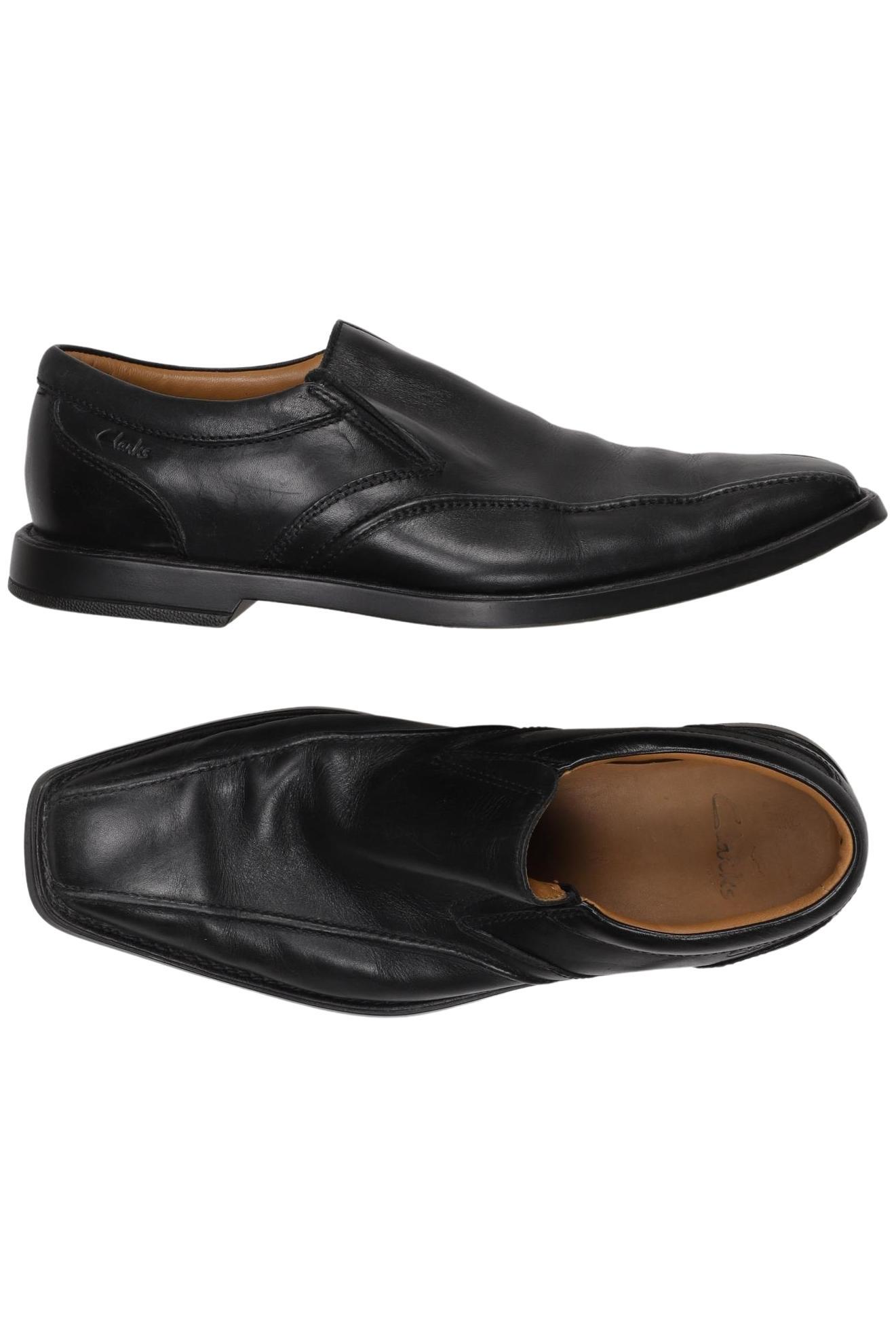 

Clarks Herren Halbschuh, schwarz, Gr. 7.5