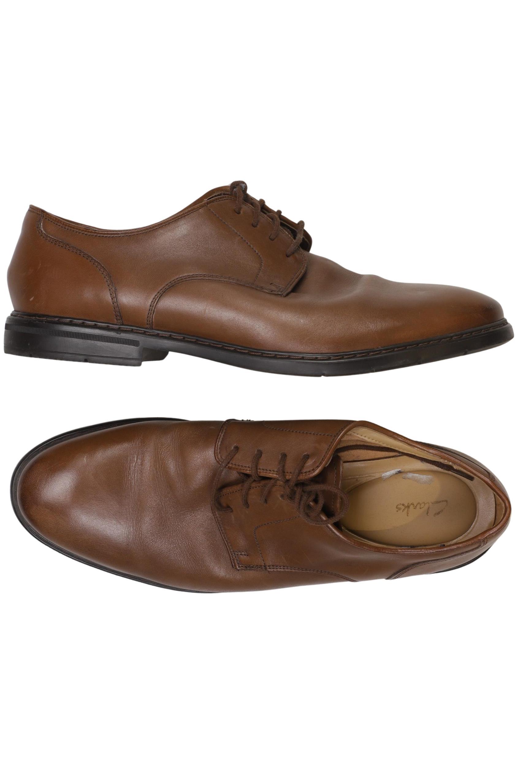 

Clarks Herren Halbschuh, braun, Gr. 43