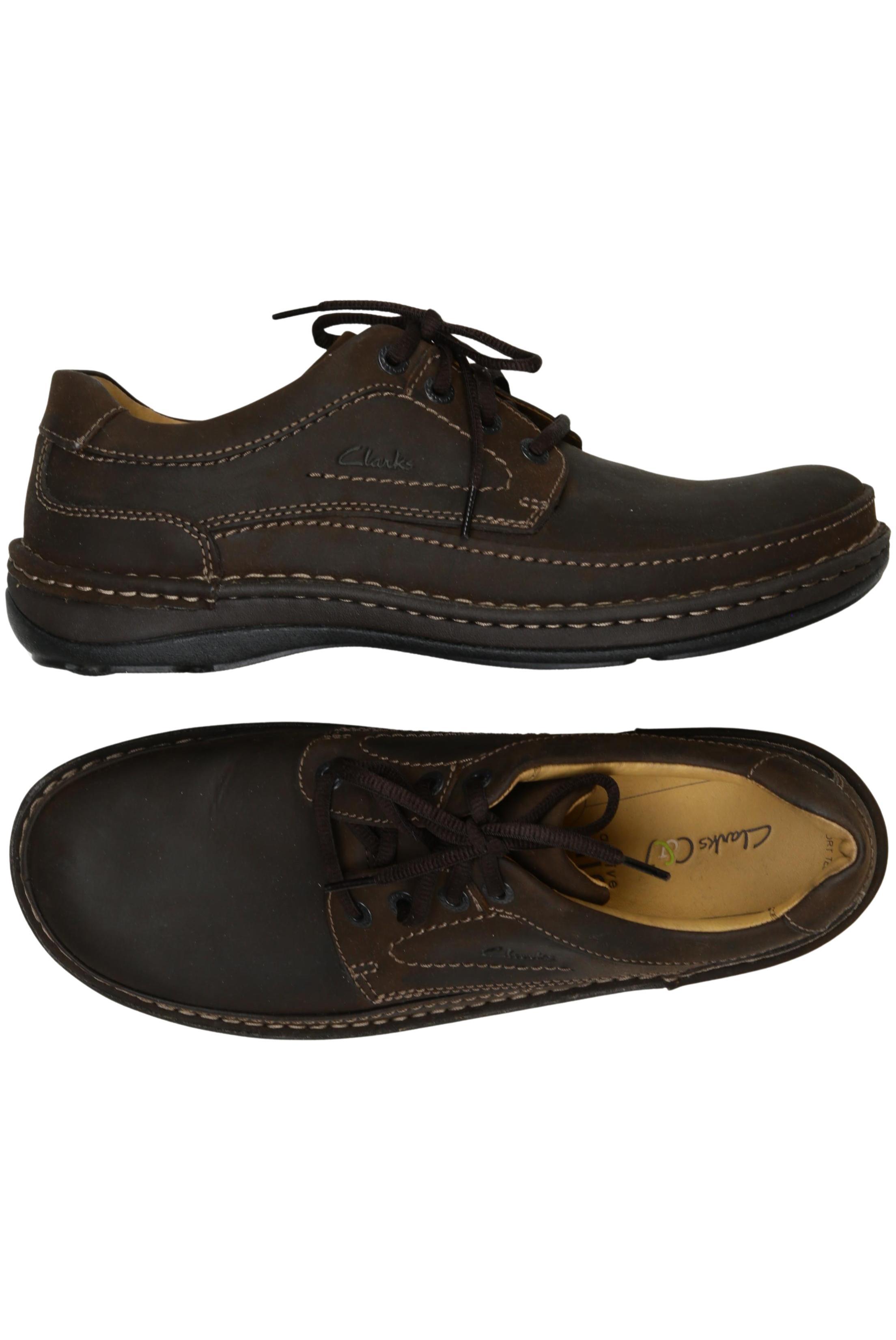 

Clarks Herren Halbschuh, braun, Gr. 10.5