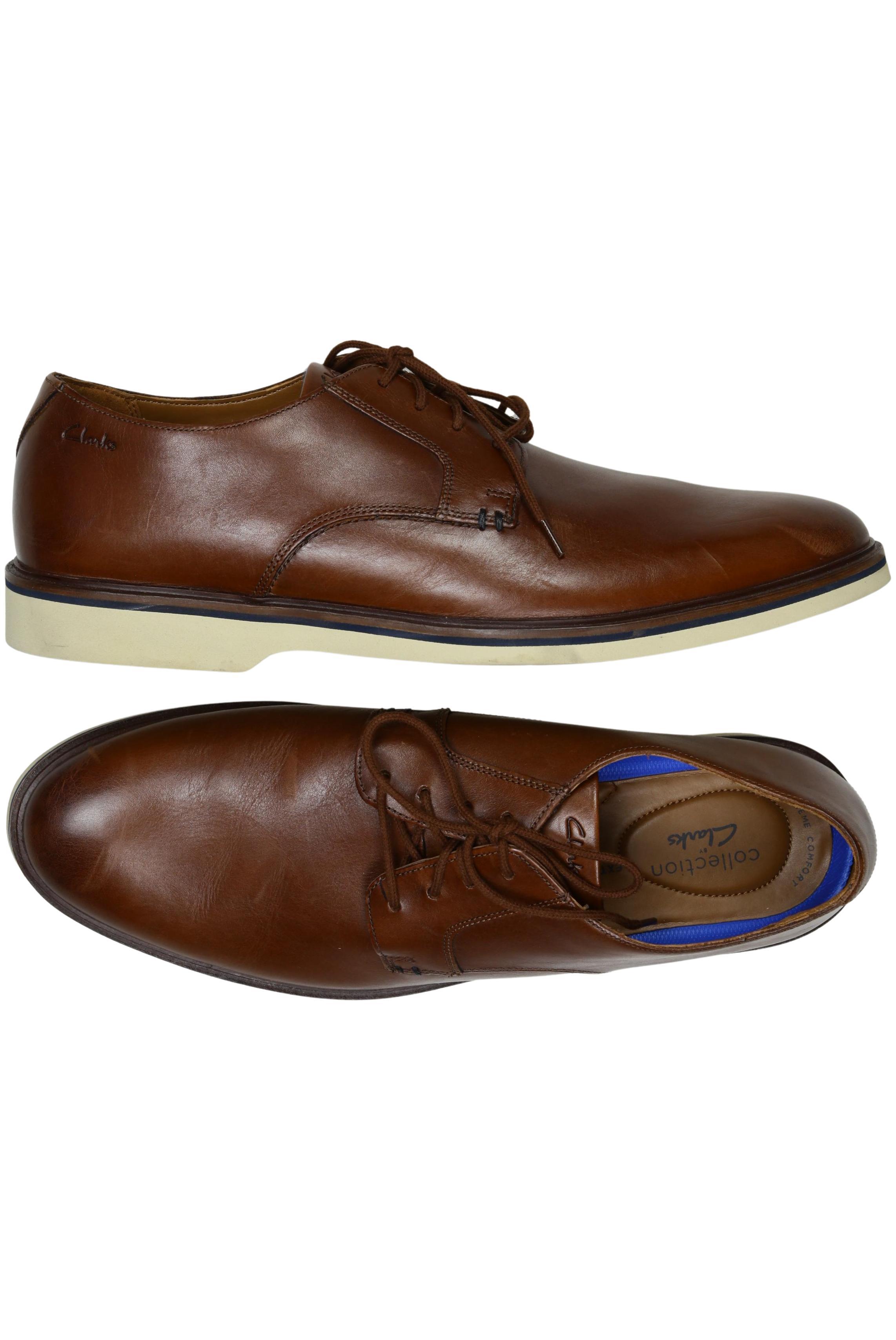 

Clarks Herren Halbschuh, braun, Gr. 47