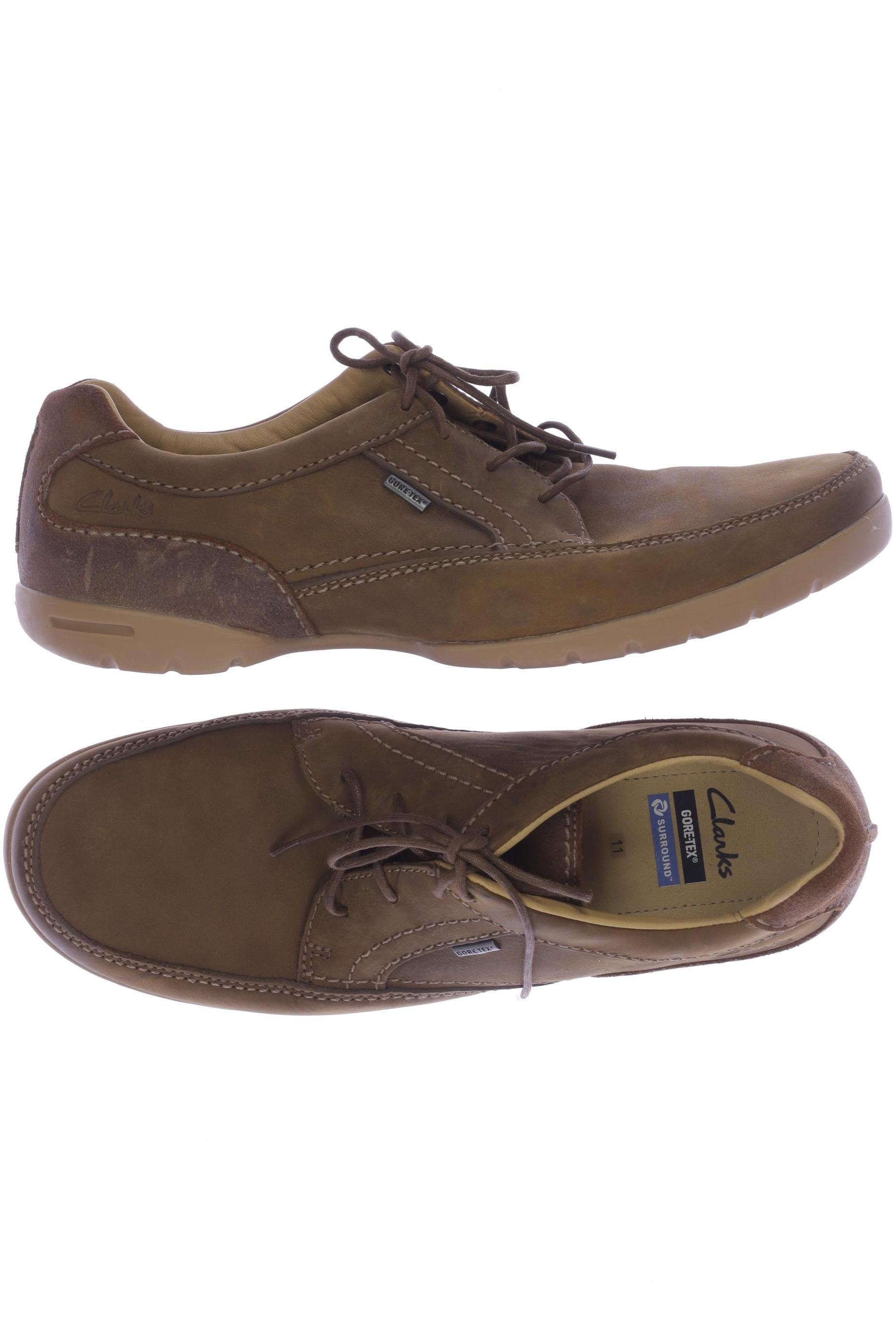 

Clarks Herren Halbschuh, braun, Gr. 11