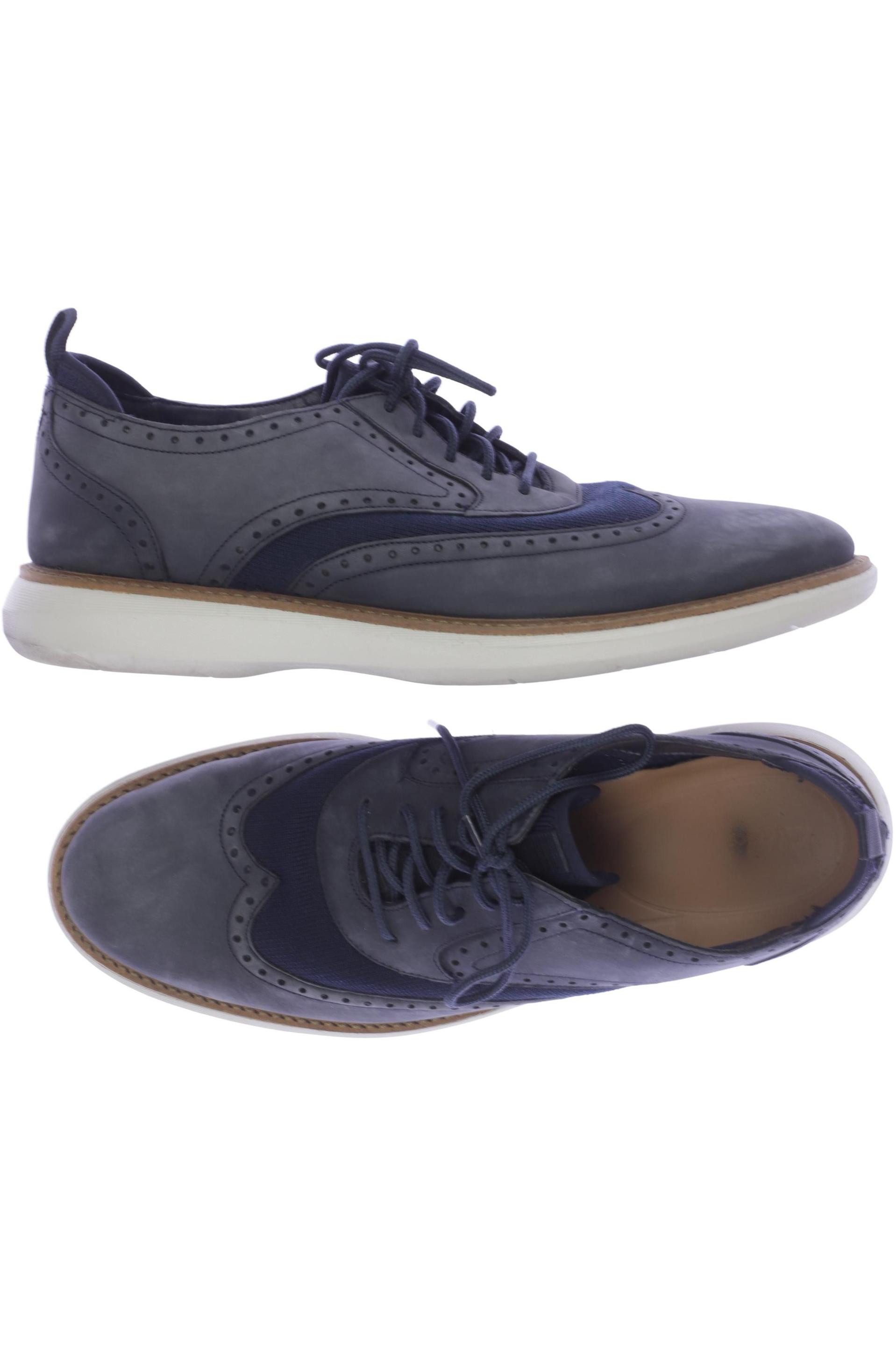 

Clarks Herren Halbschuh, blau, Gr. 44