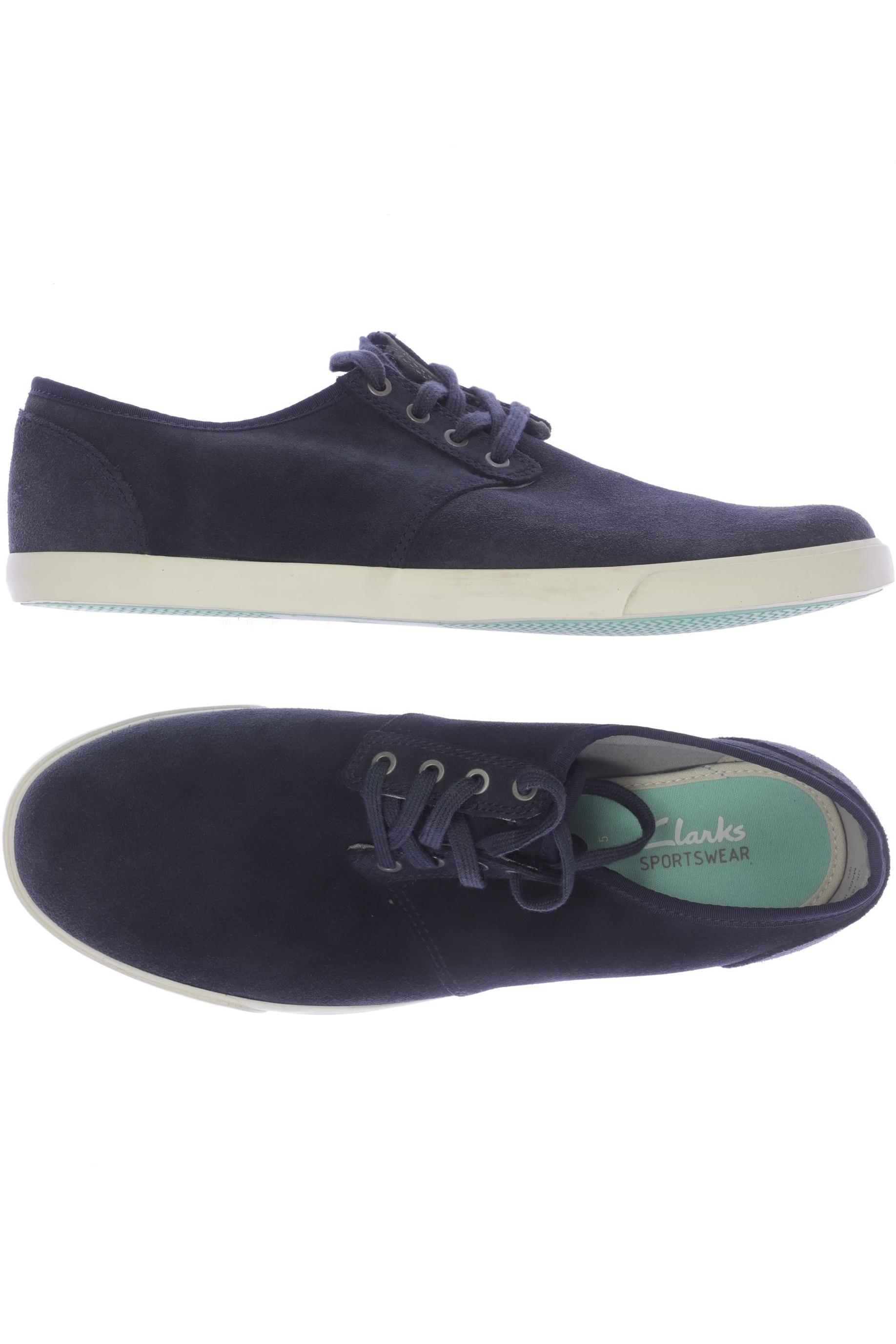 

Clarks Herren Halbschuh, marineblau, Gr. 10.5