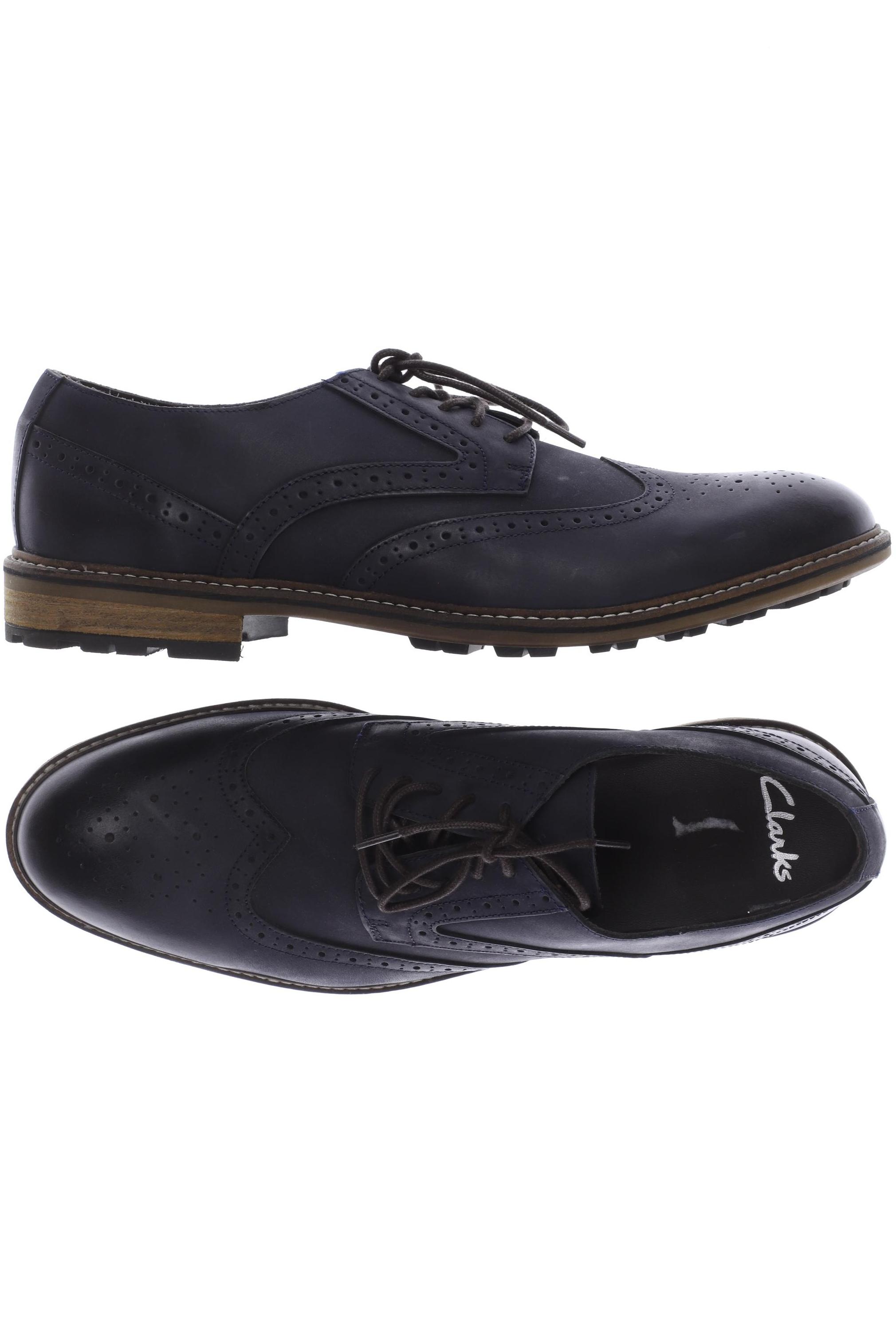 

Clarks Herren Halbschuh, marineblau, Gr. 46