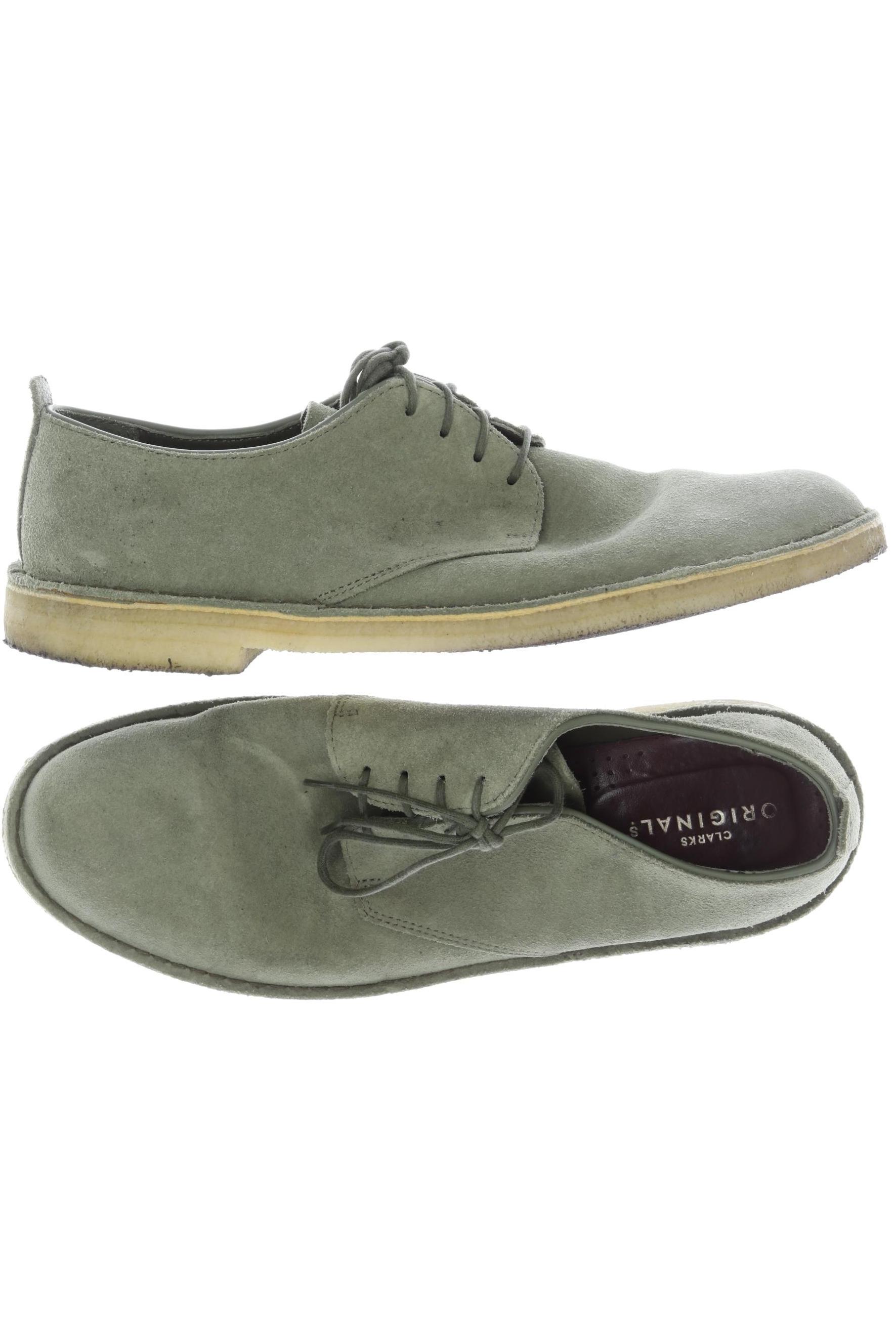 

Clarks Herren Halbschuh, grün, Gr. 45