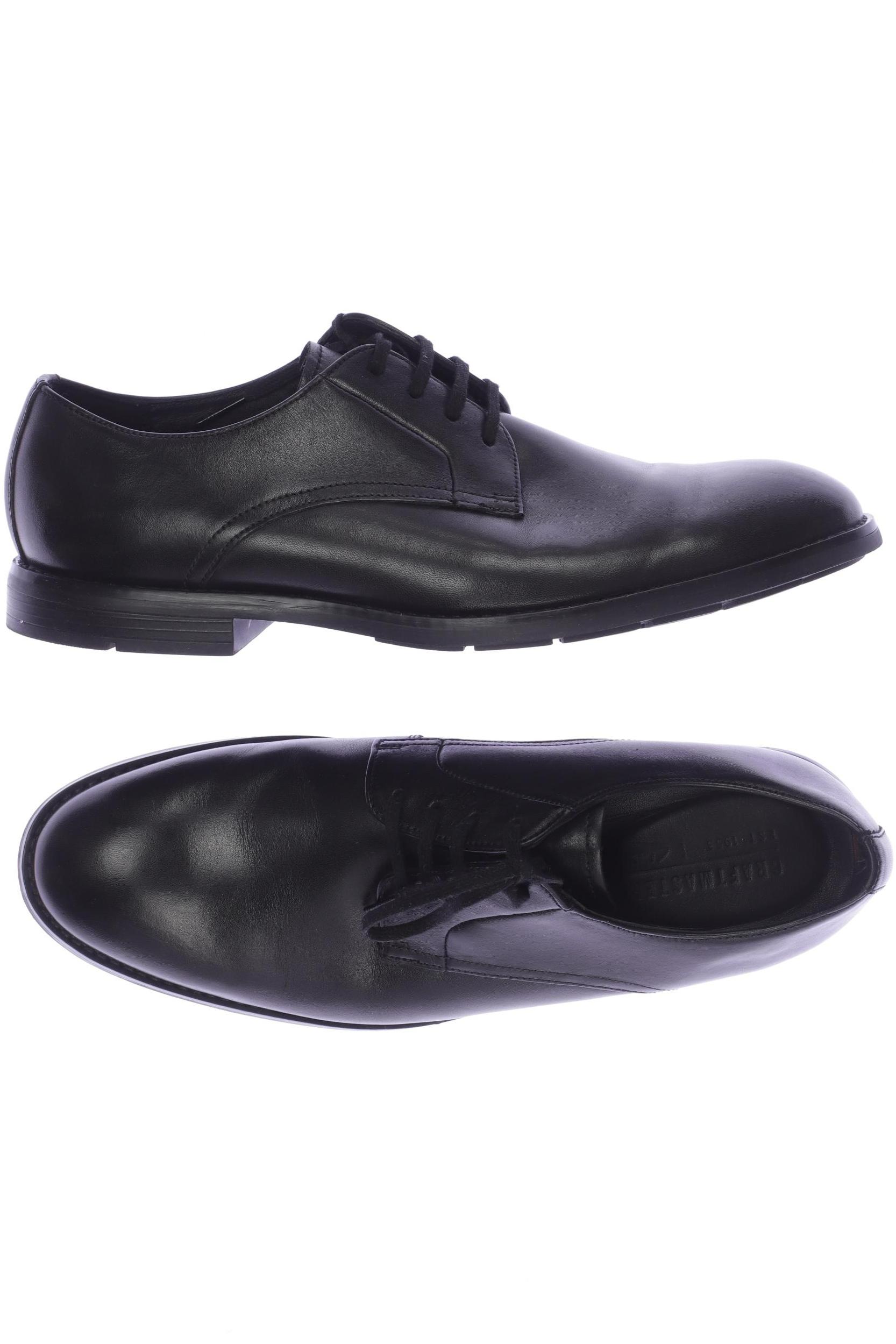 

Clarks Herren Halbschuh, schwarz, Gr. 42