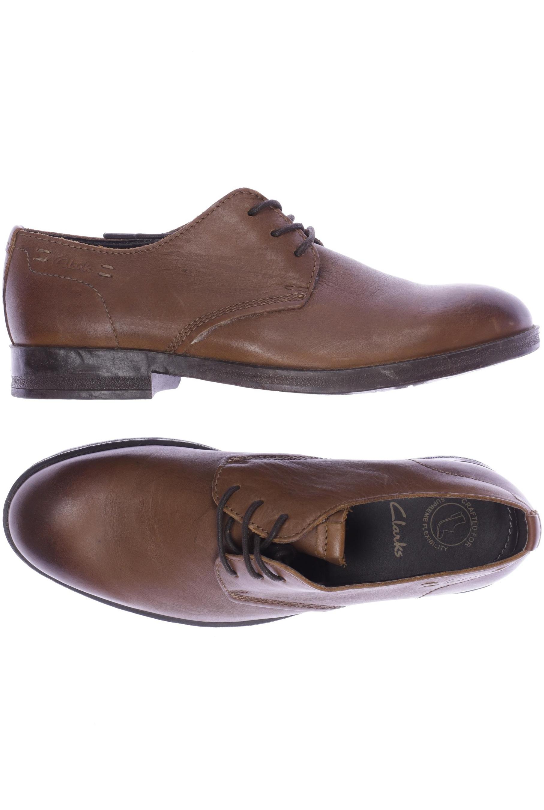

Clarks Herren Halbschuh, braun, Gr. 7