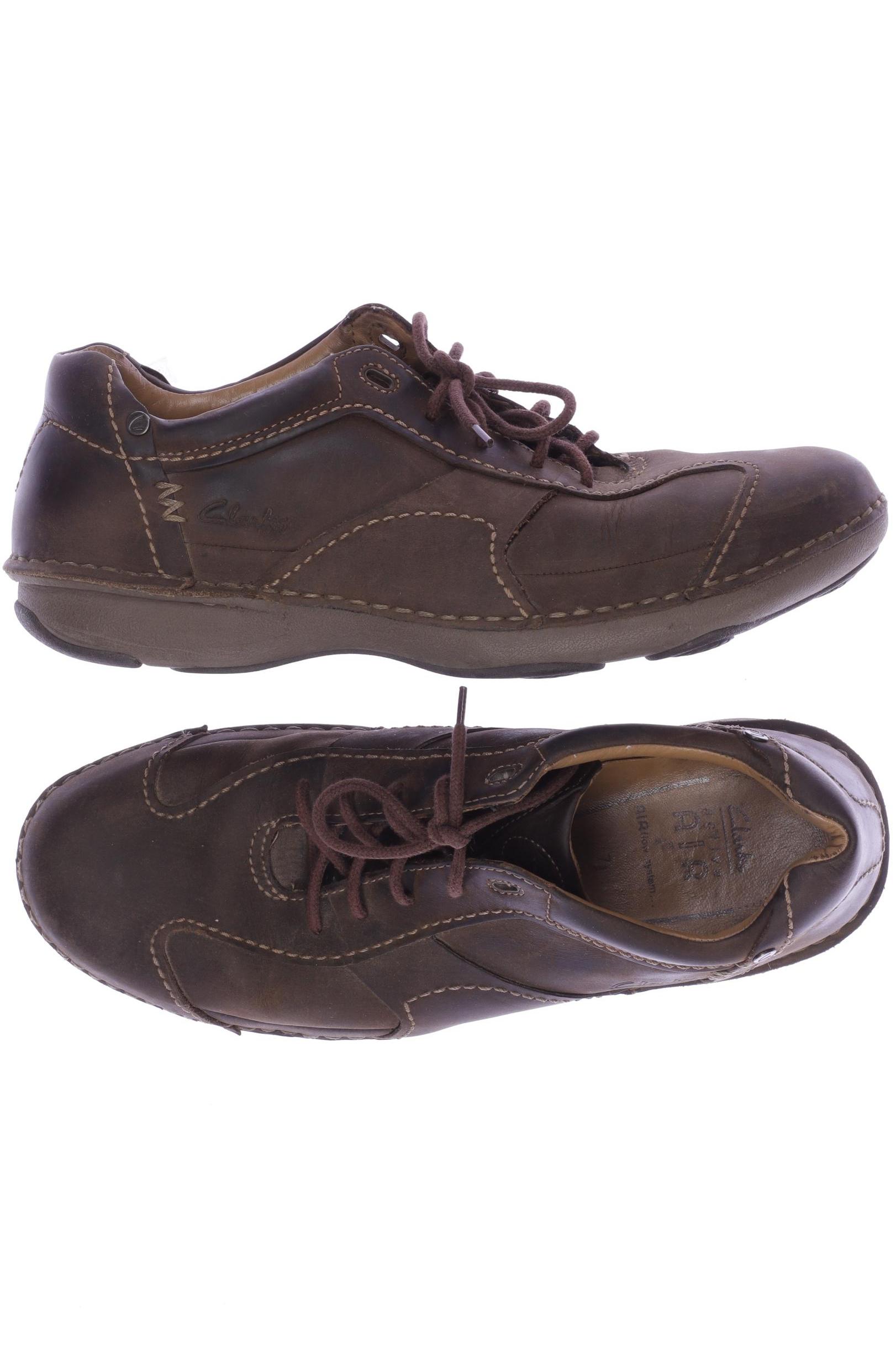 

Clarks Herren Halbschuh, braun, Gr. 7.5