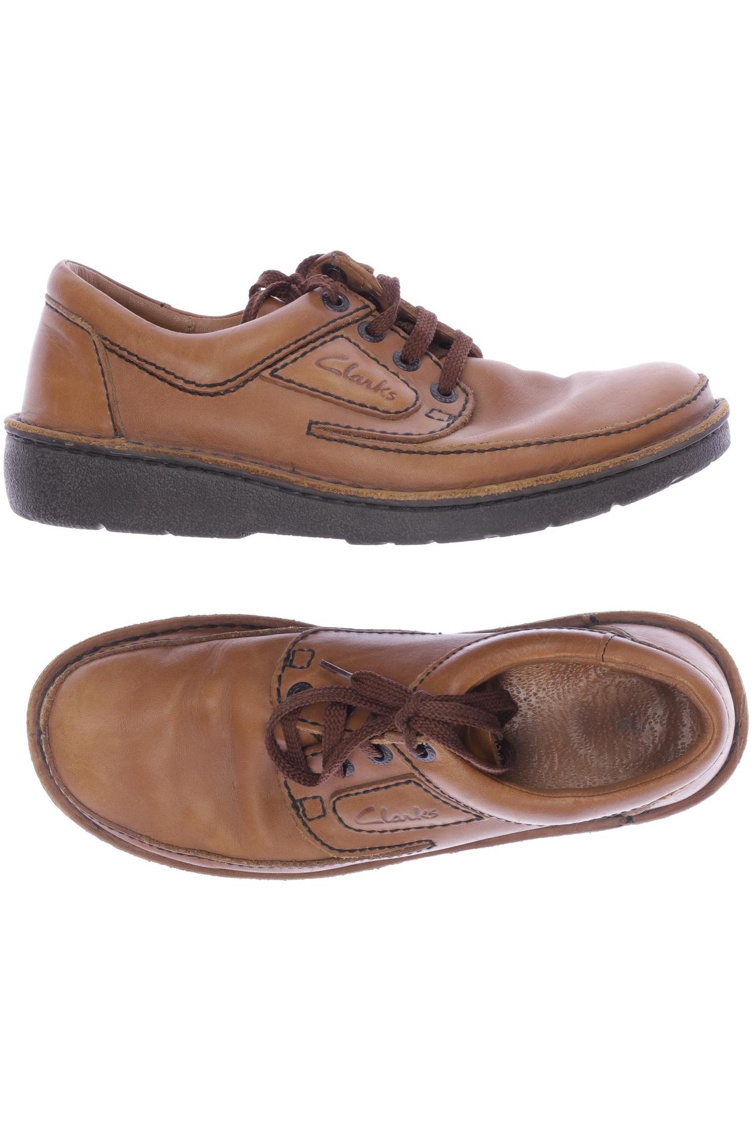 

Clarks Herren Halbschuh, braun, Gr. 8.5