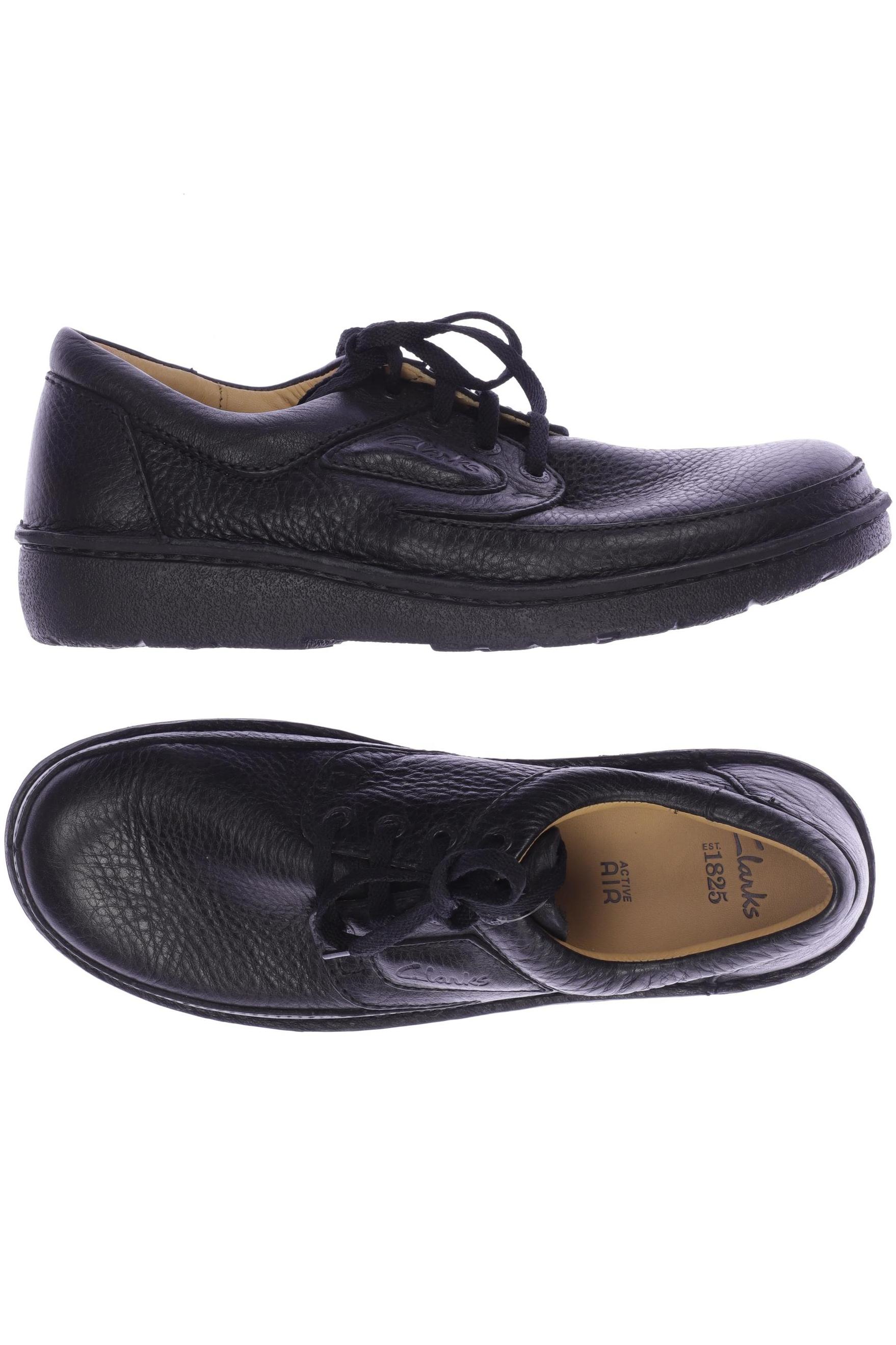 

Clarks Herren Halbschuh, schwarz, Gr. 46