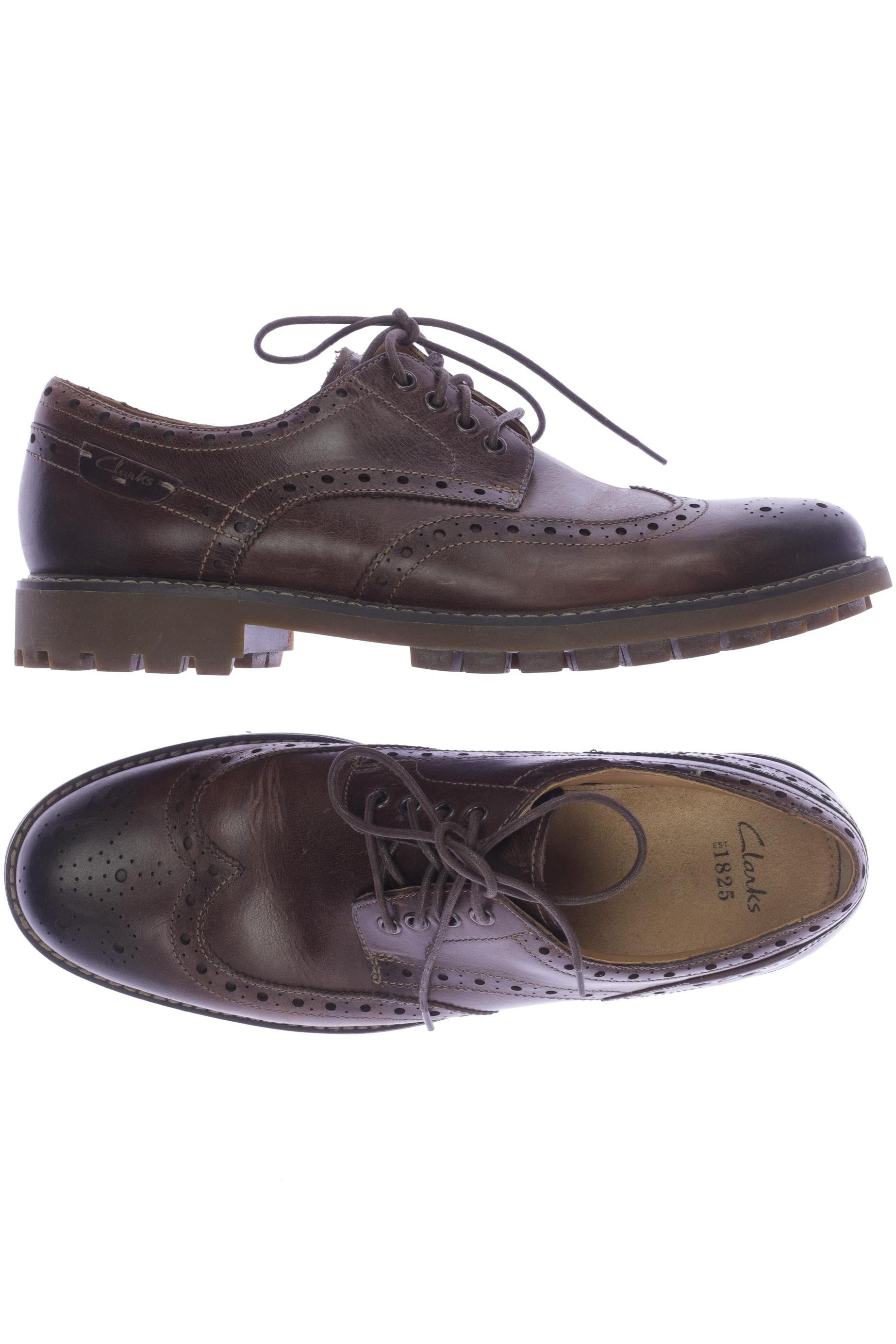 

Clarks Herren Halbschuh, braun, Gr. 46
