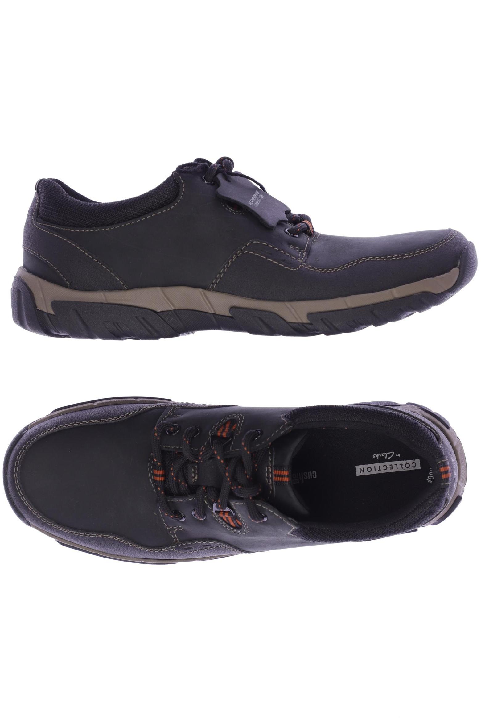 

Clarks Herren Halbschuh, schwarz, Gr. 42.5