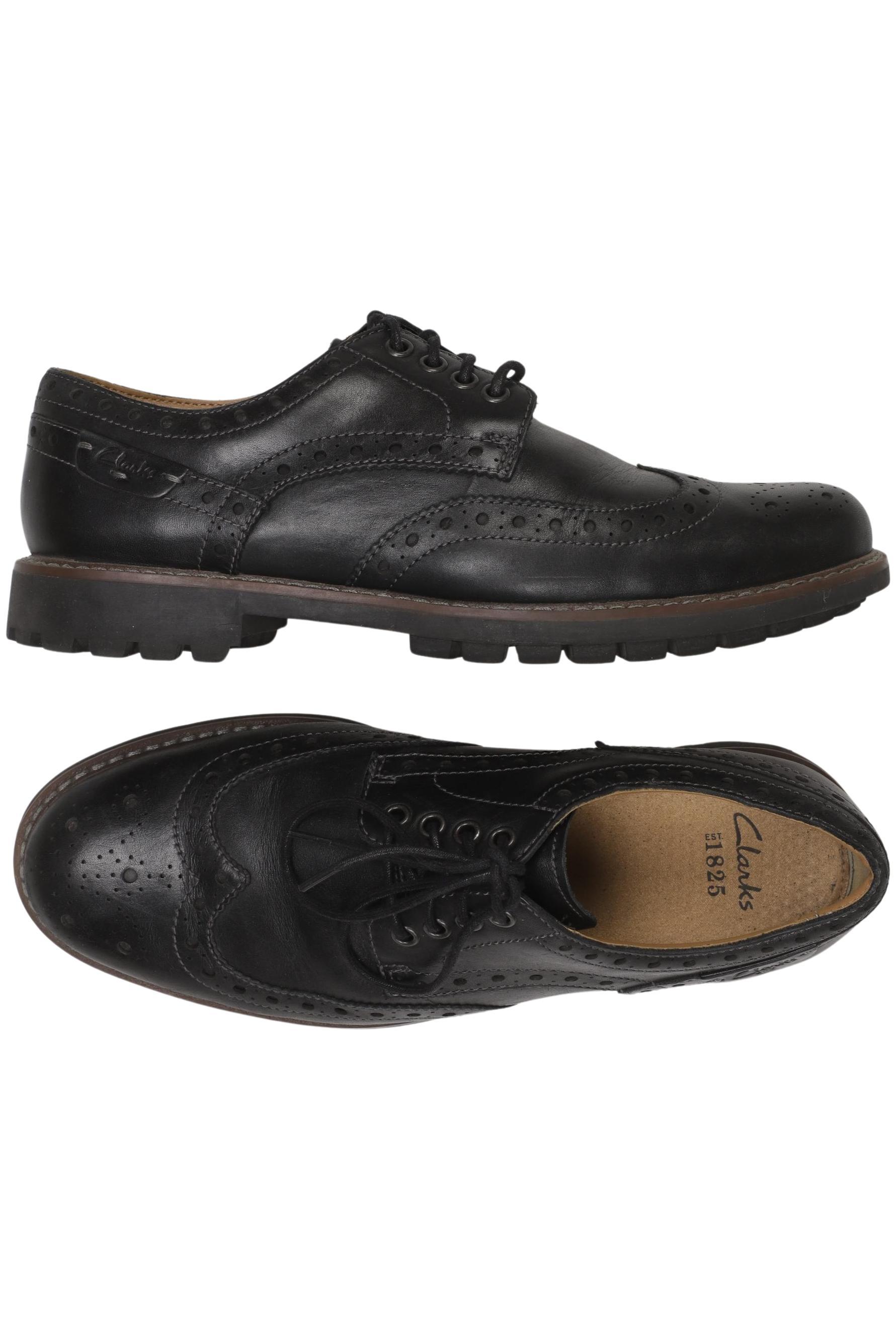 

Clarks Herren Halbschuh, schwarz, Gr. 42