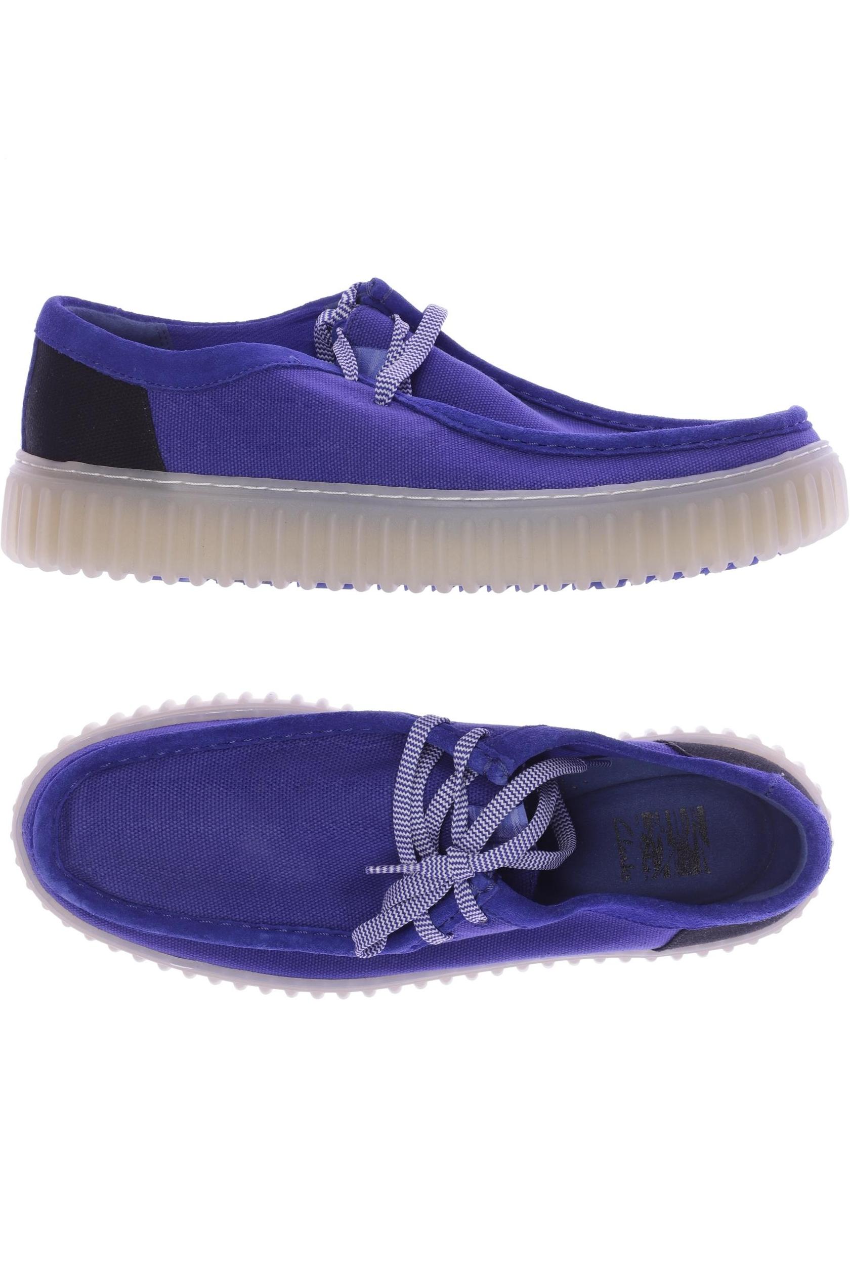 

Clarks Herren Halbschuh, blau, Gr. 44