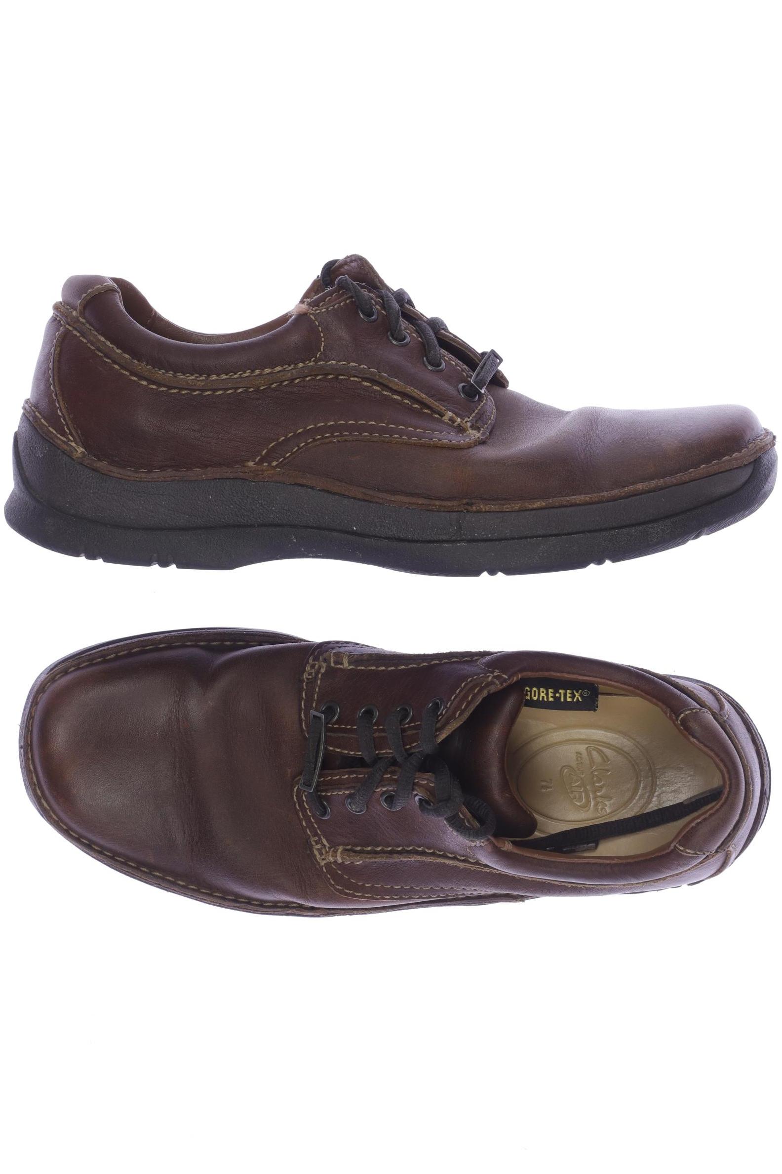 

Clarks Herren Halbschuh, braun, Gr. 7.5