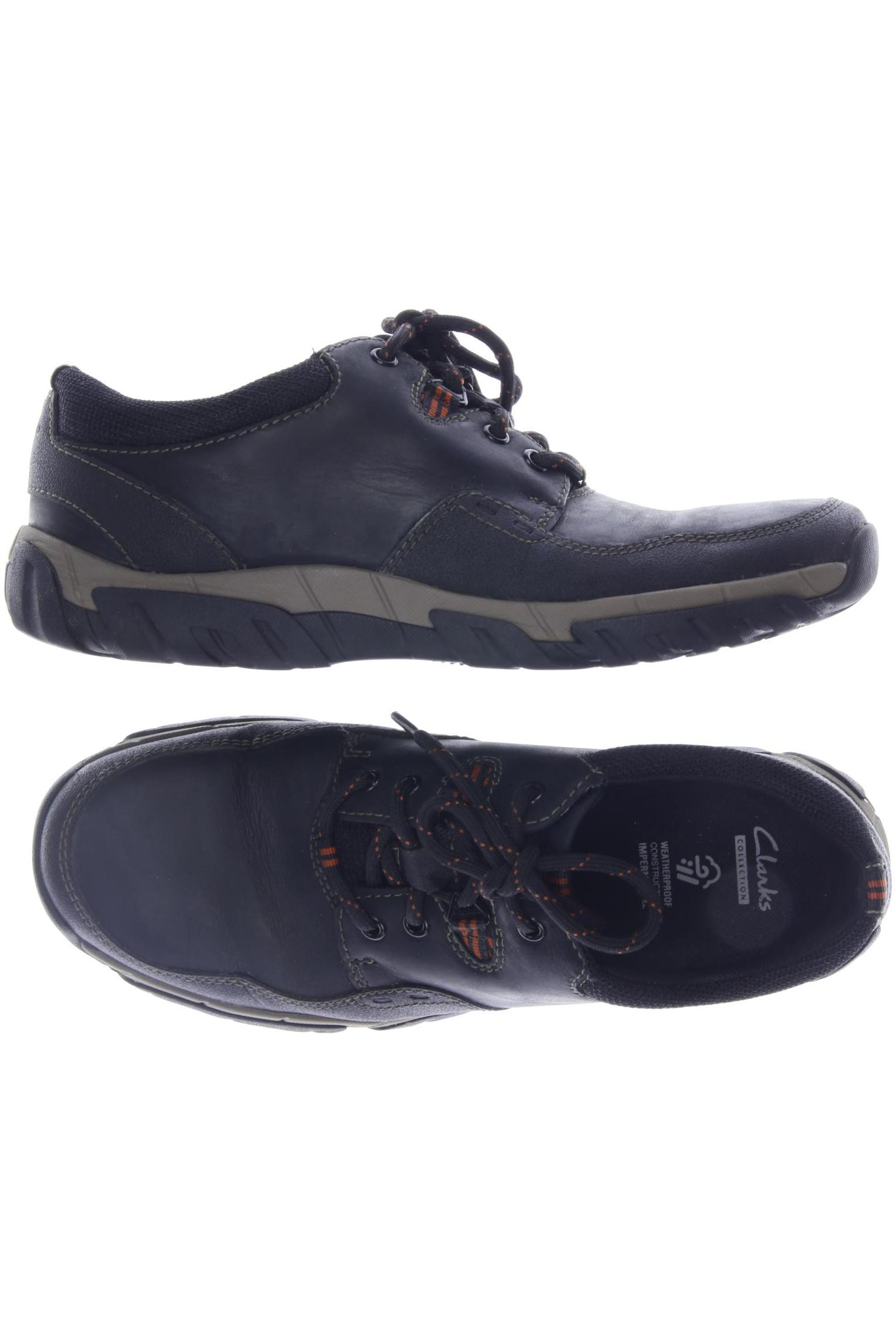 

Clarks Herren Halbschuh, schwarz, Gr. 42