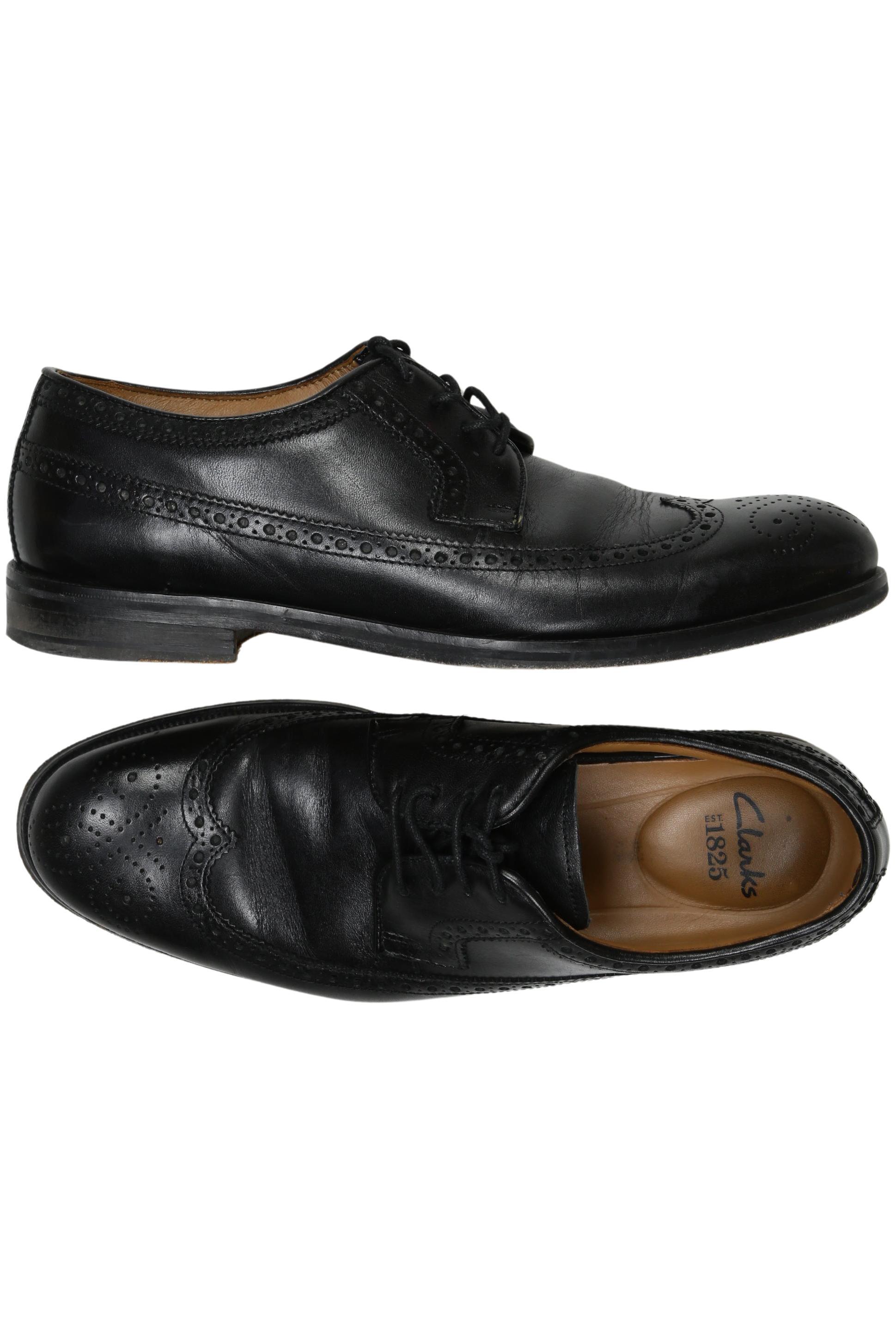 

Clarks Herren Halbschuh, schwarz, Gr. 42