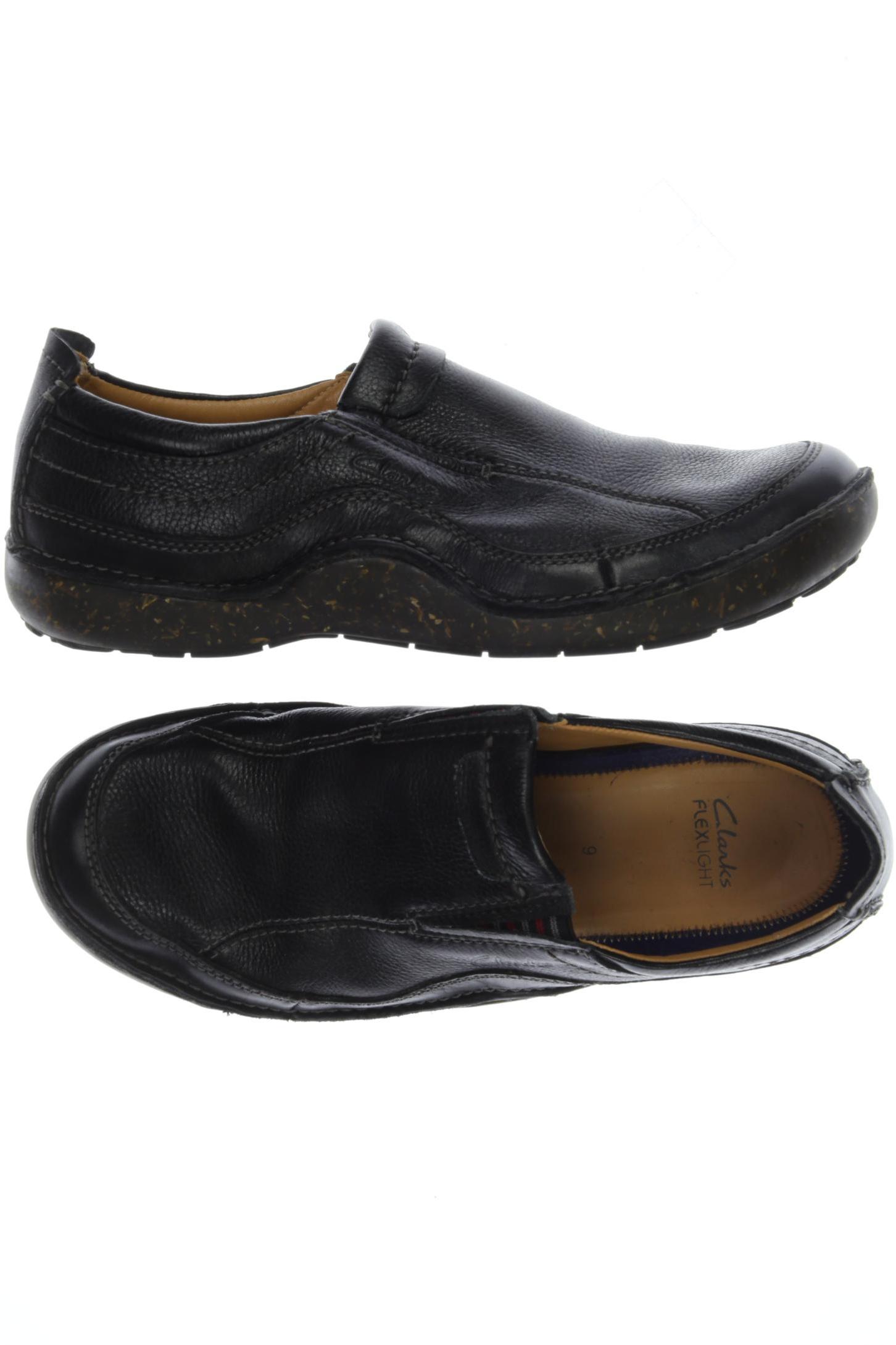 

Clarks Herren Halbschuh, schwarz, Gr. 9