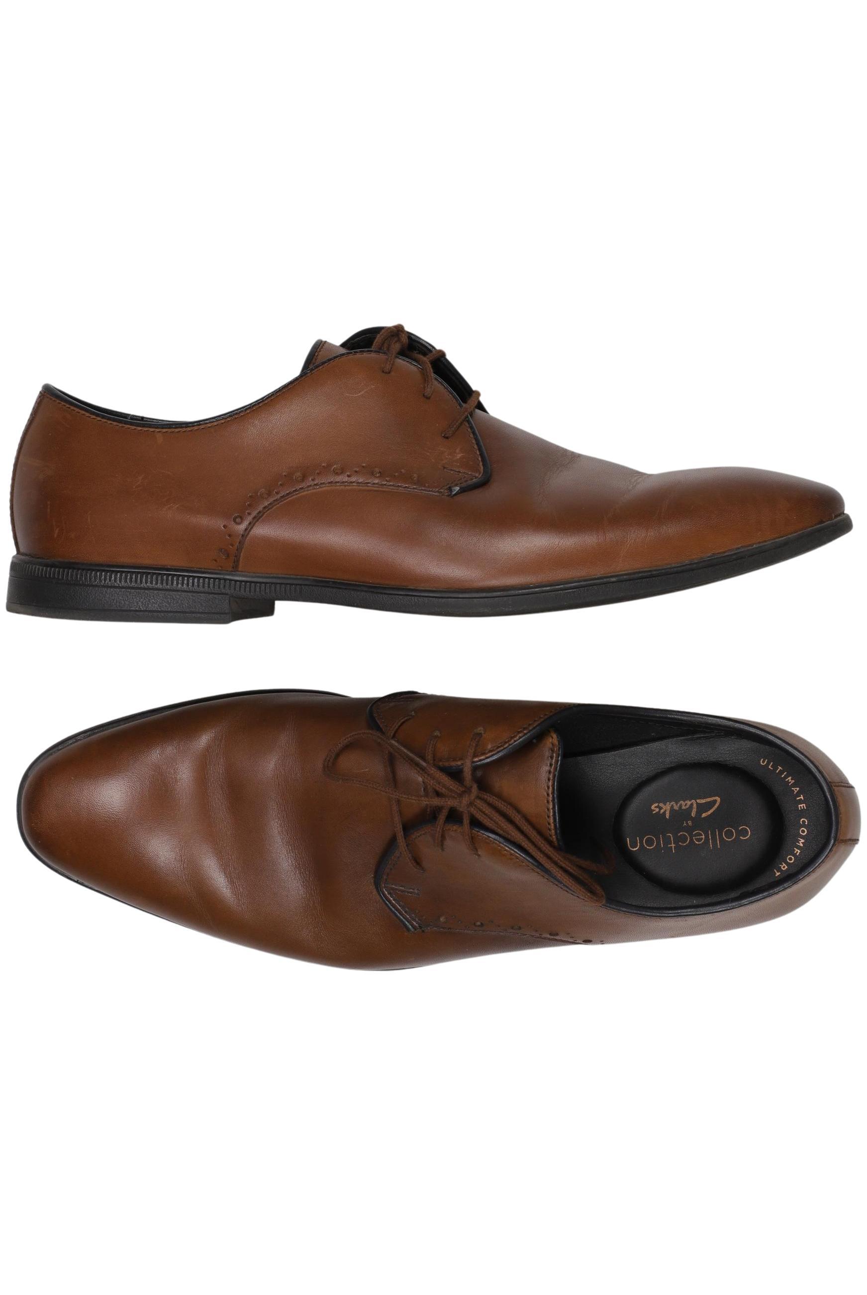 

Clarks Herren Halbschuh, braun, Gr. 41