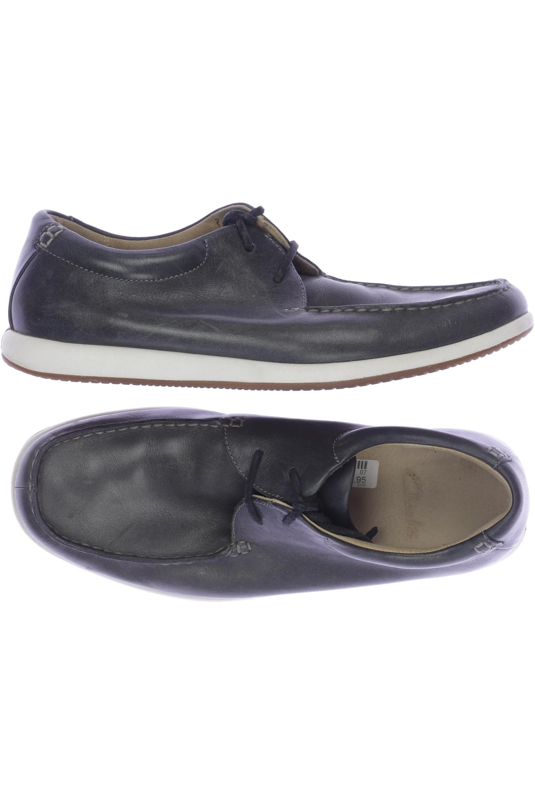 

Clarks Herren Halbschuh, grau, Gr. 7.5