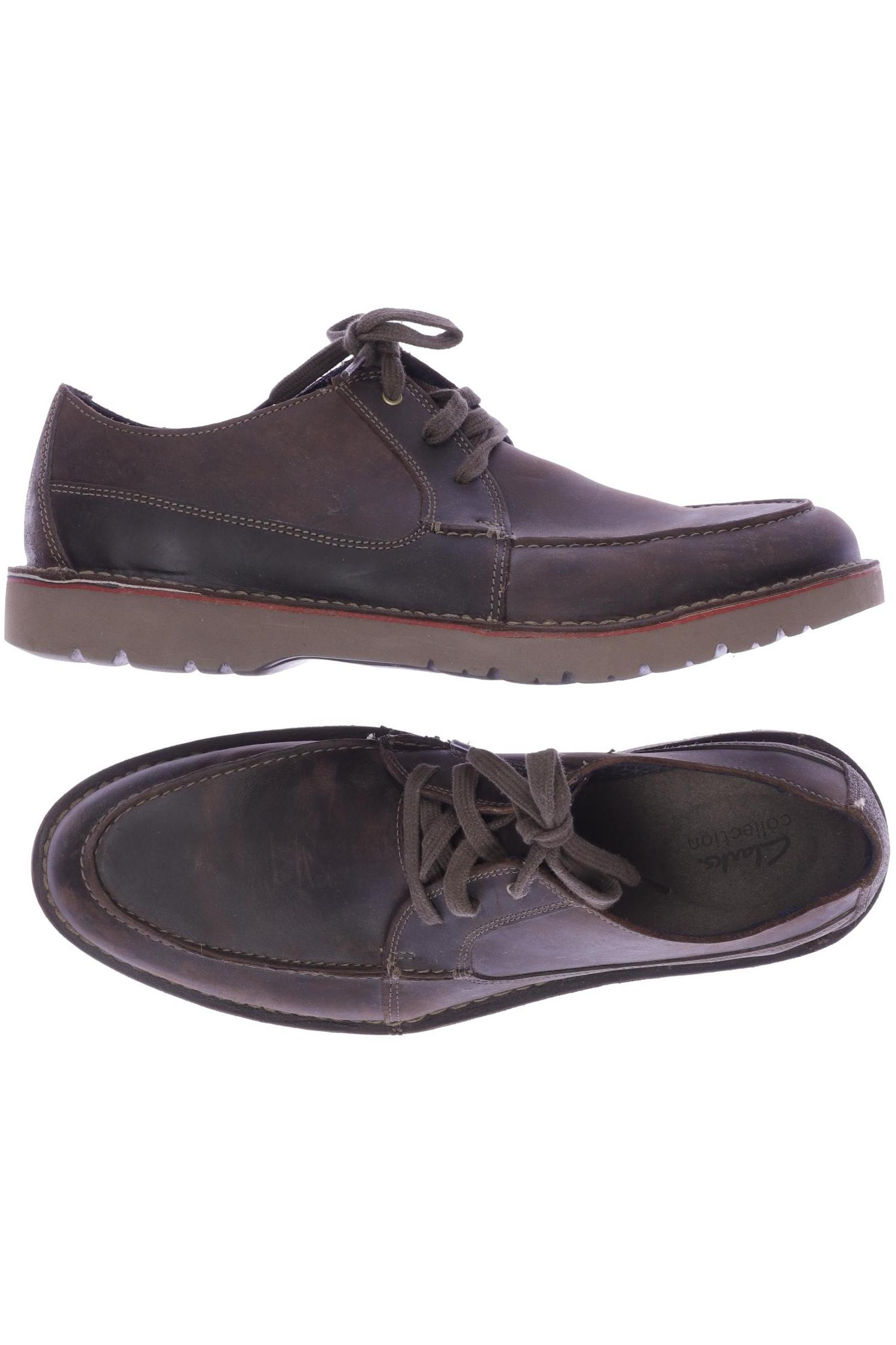

Clarks Herren Halbschuh, braun, Gr. 47