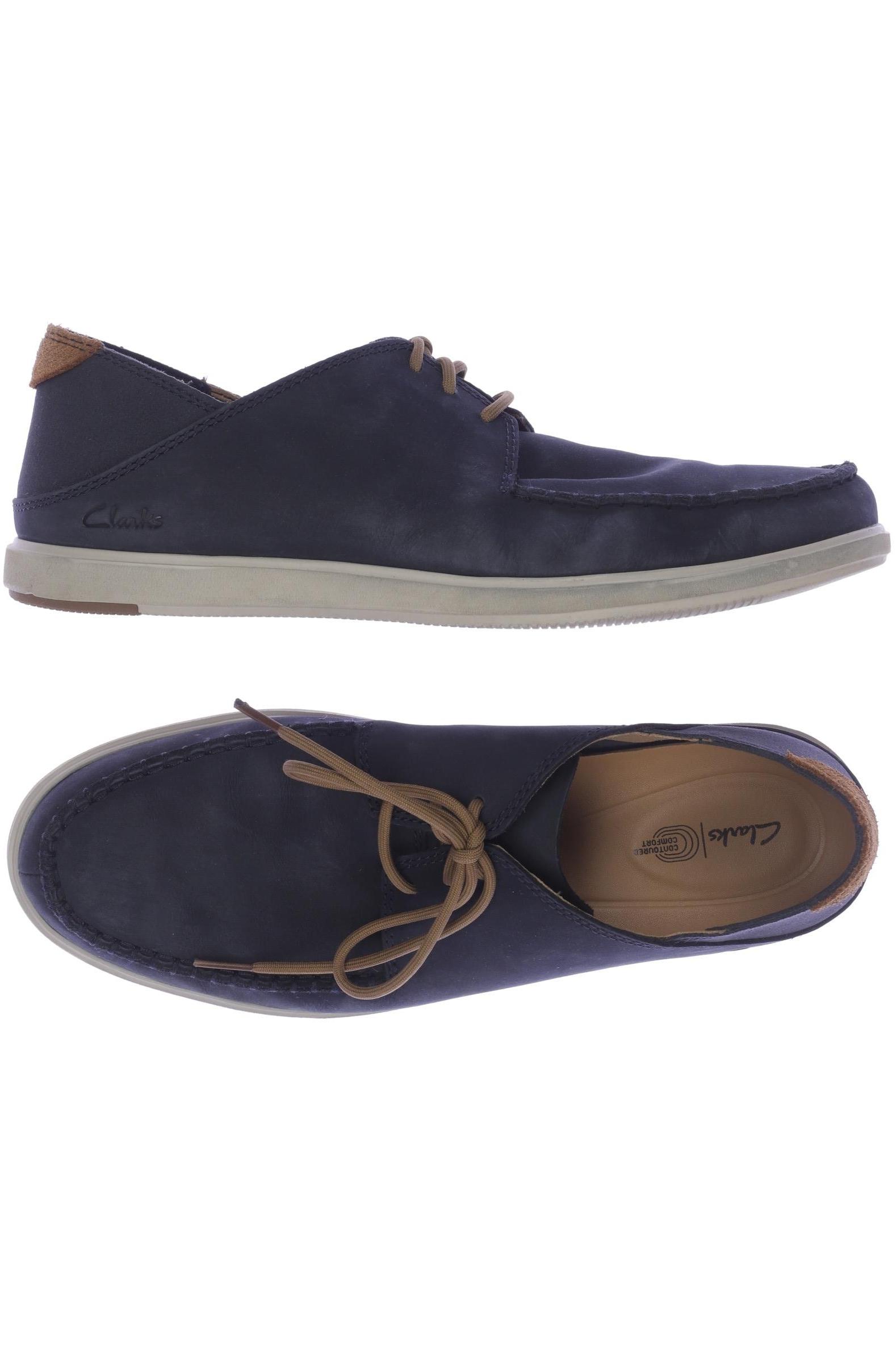 

Clarks Herren Halbschuh, marineblau, Gr. 44