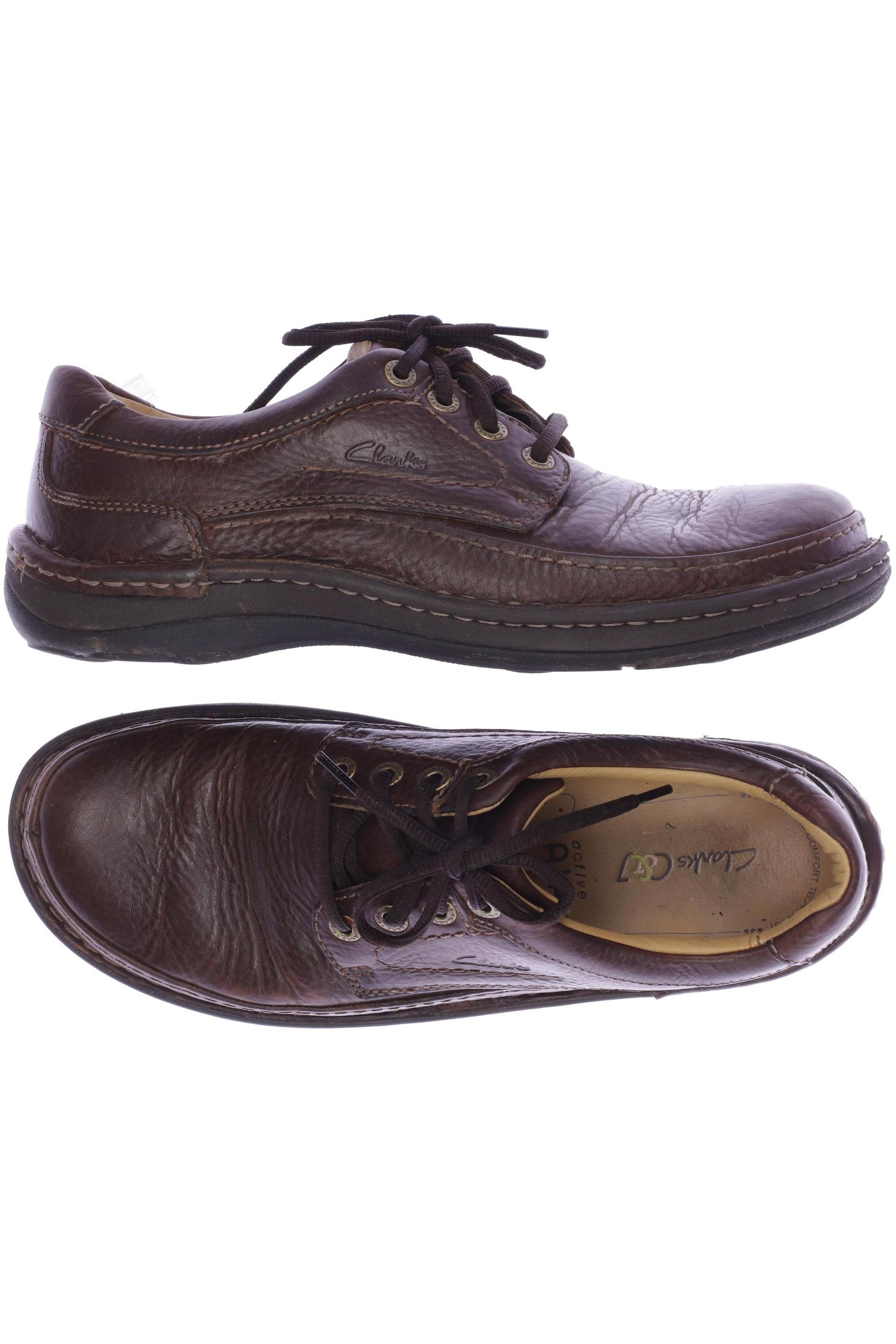 

Clarks Herren Halbschuh, braun, Gr. 8.5