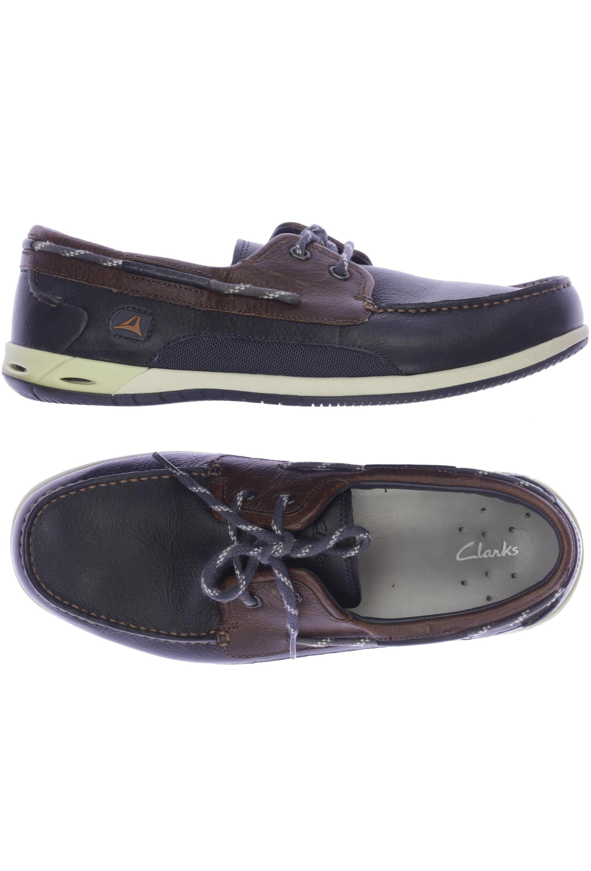 

Clarks Herren Halbschuh, marineblau, Gr. 42.5