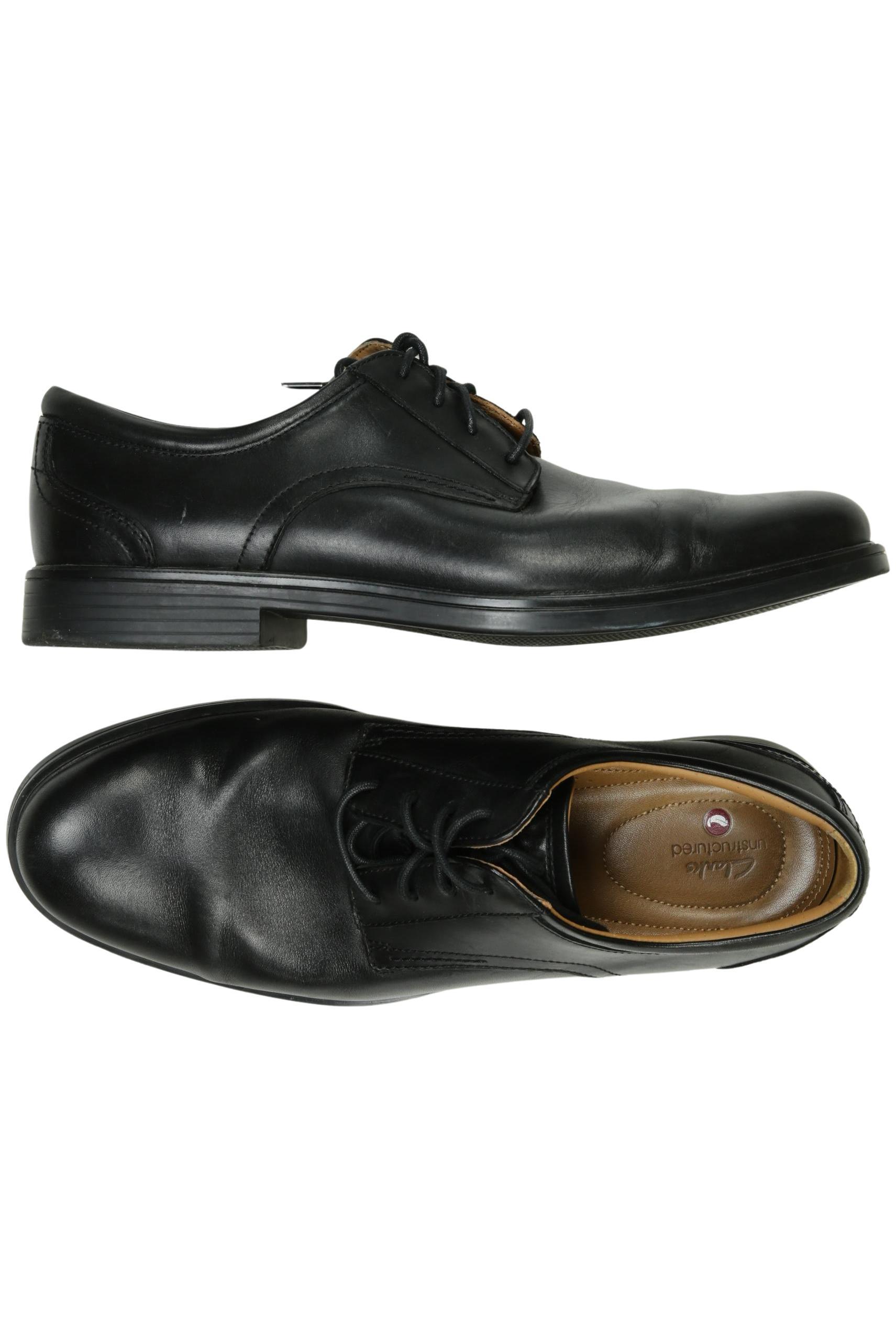 

Clarks Herren Halbschuh, schwarz, Gr. 44