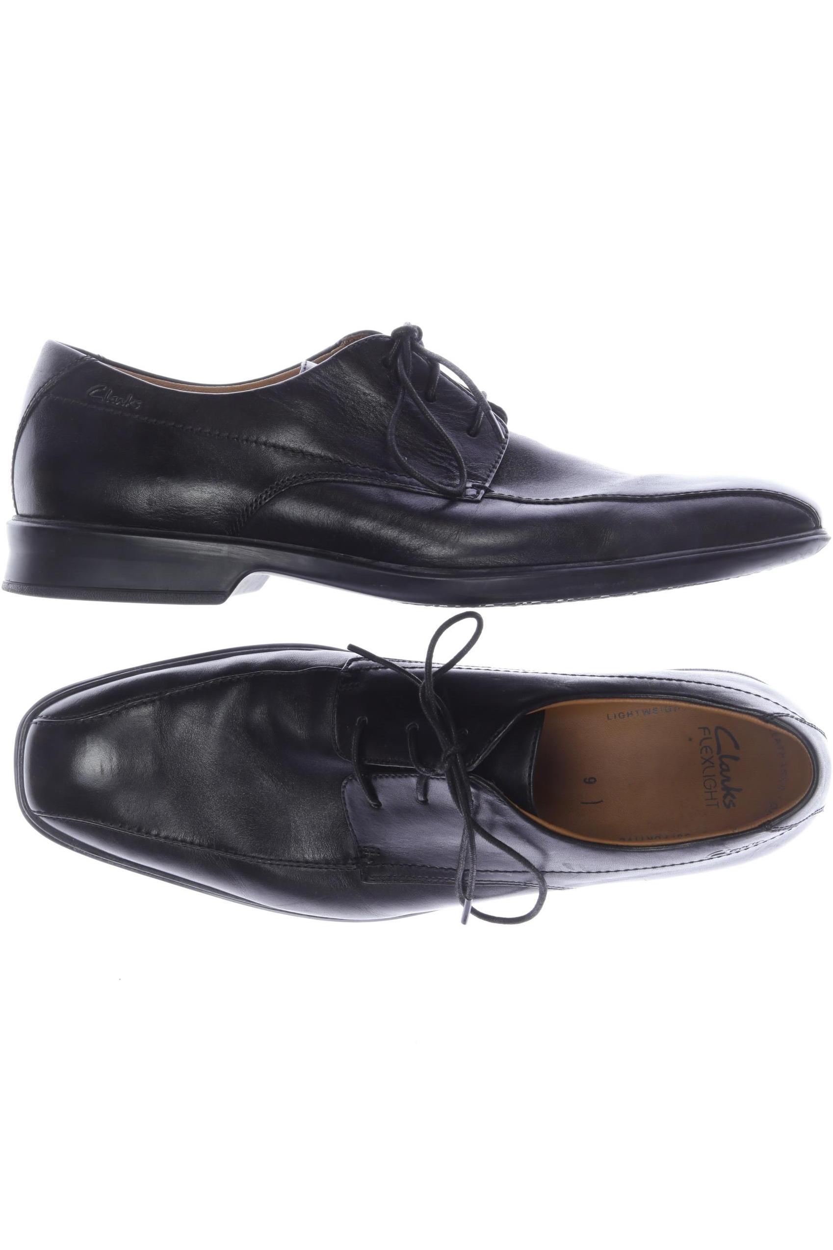 

Clarks Herren Halbschuh, schwarz, Gr. 9
