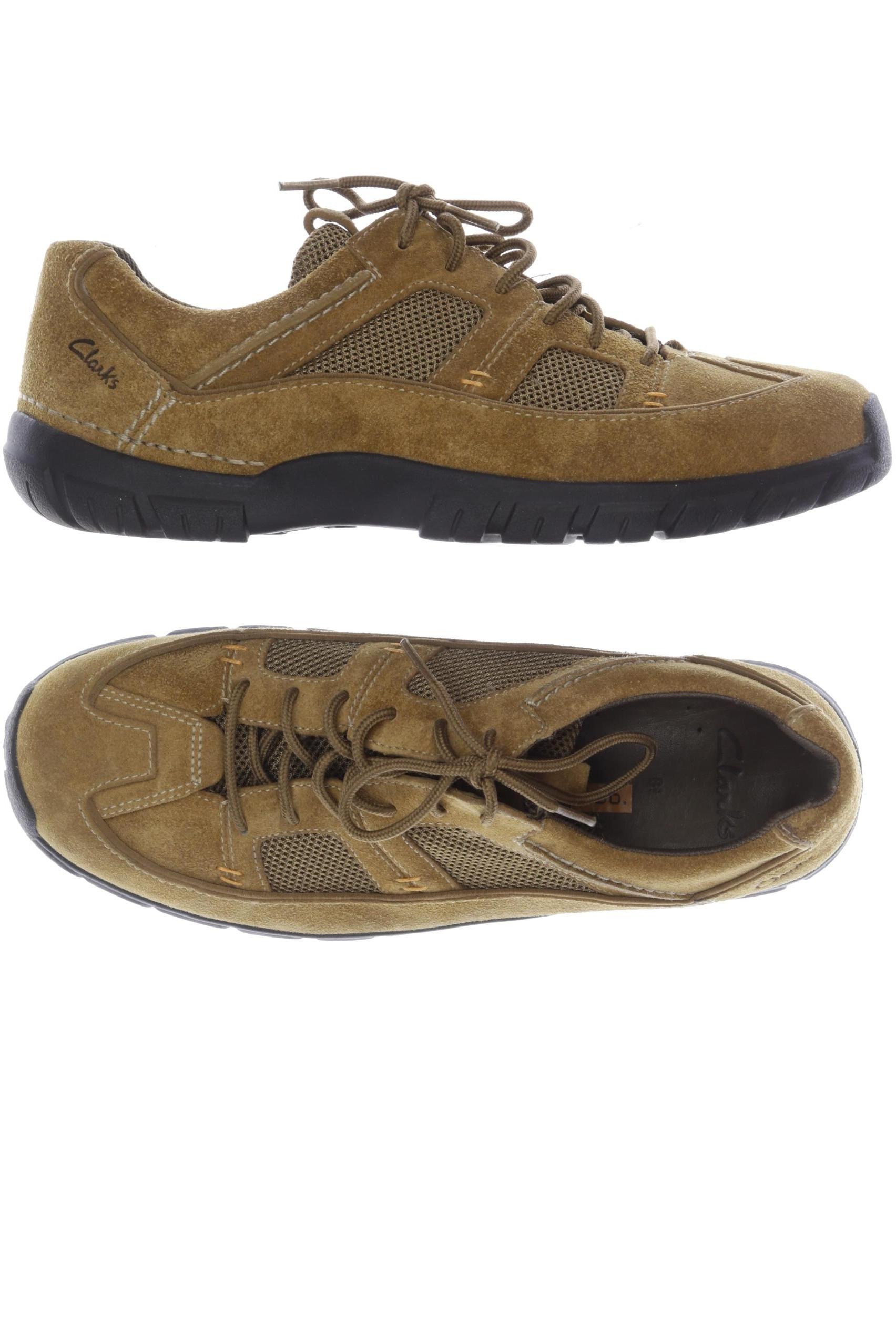 

Clarks Herren Halbschuh, beige, Gr. 8.5