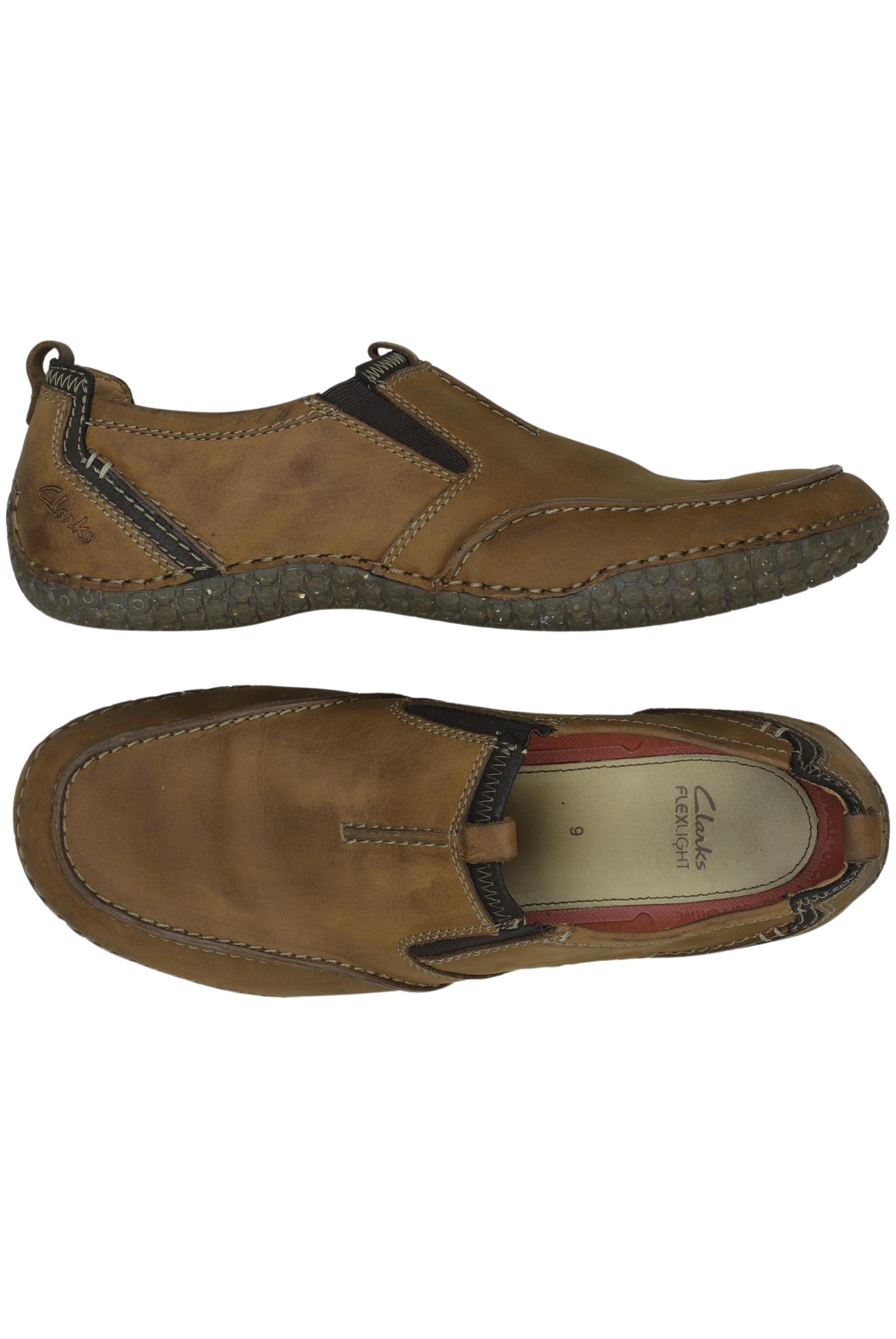 

Clarks Herren Halbschuh, braun, Gr. 9