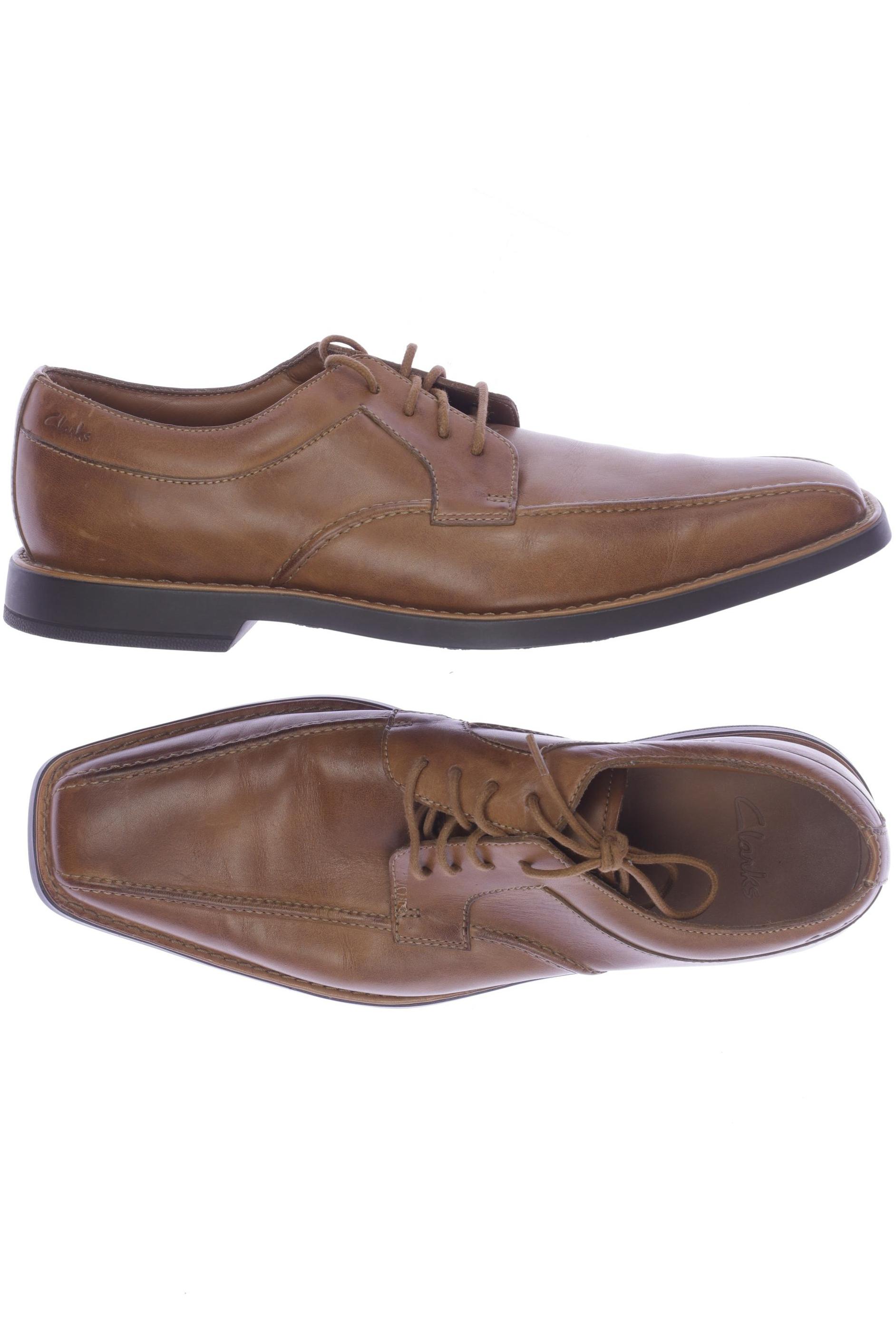 

Clarks Herren Halbschuh, braun, Gr. 9