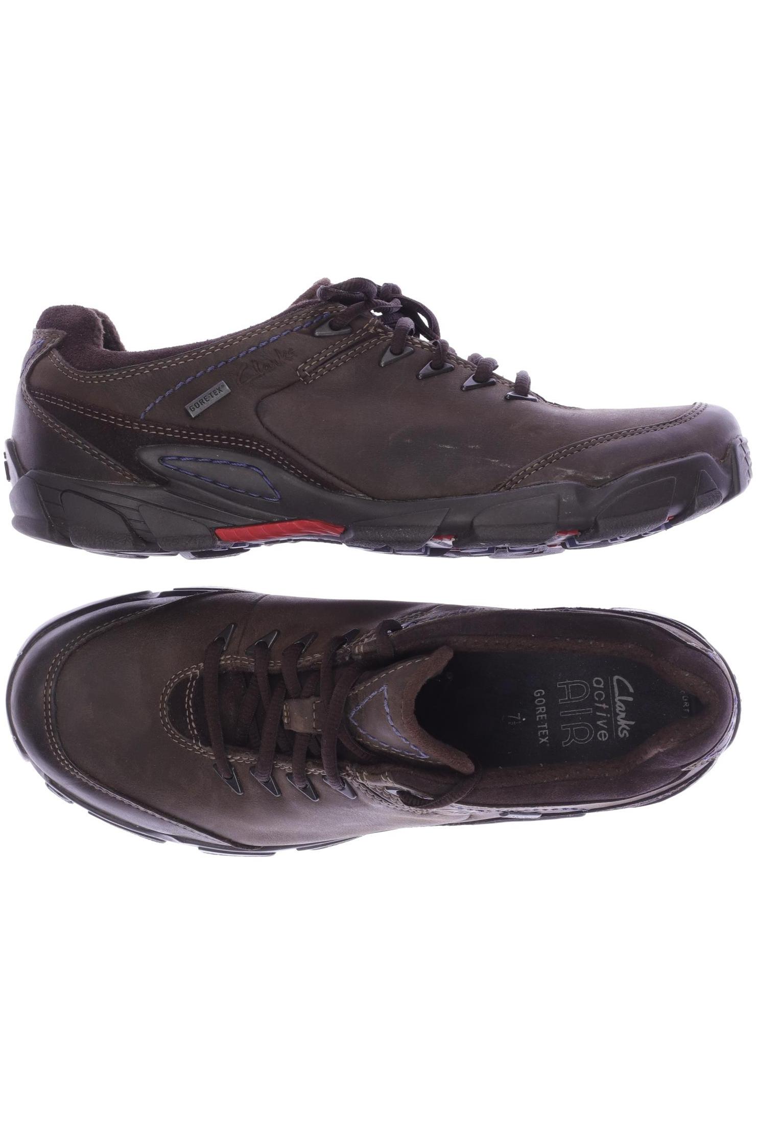 

Clarks Herren Halbschuh, braun, Gr. 7.5