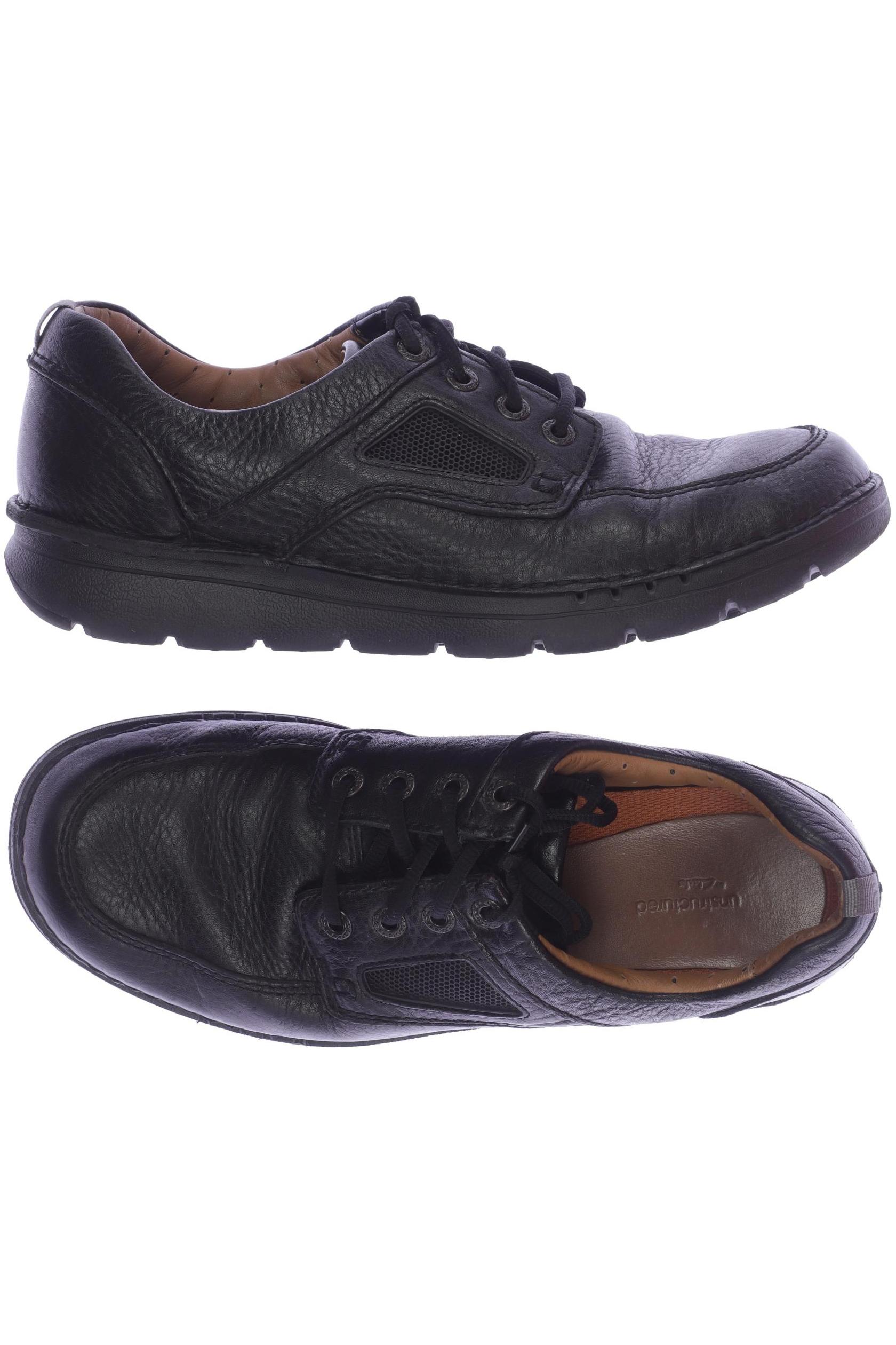 

Clarks Herren Halbschuh, schwarz, Gr. 43