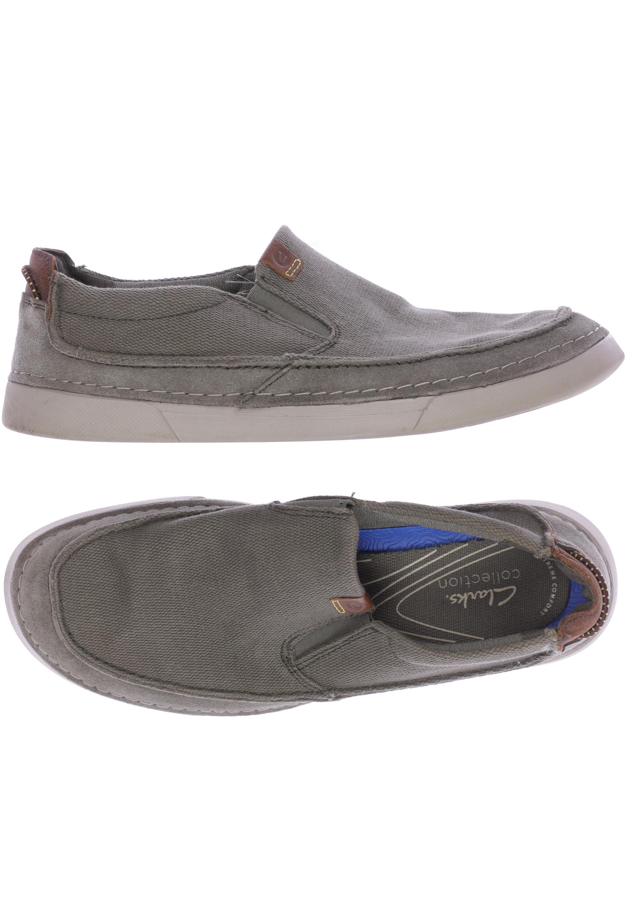 

Clarks Herren Halbschuh, grün, Gr. 45