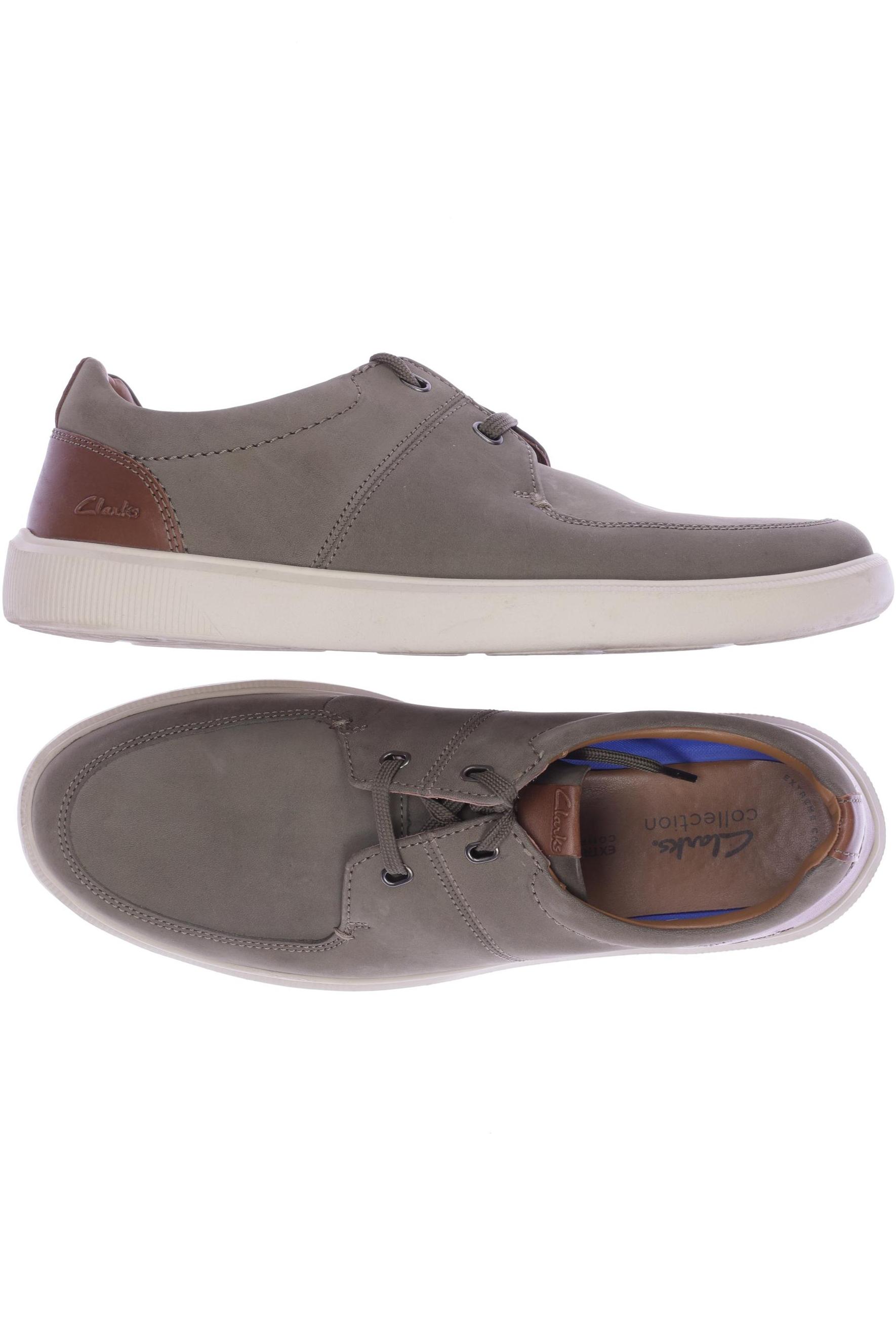 

Clarks Herren Halbschuh, grün, Gr. 47