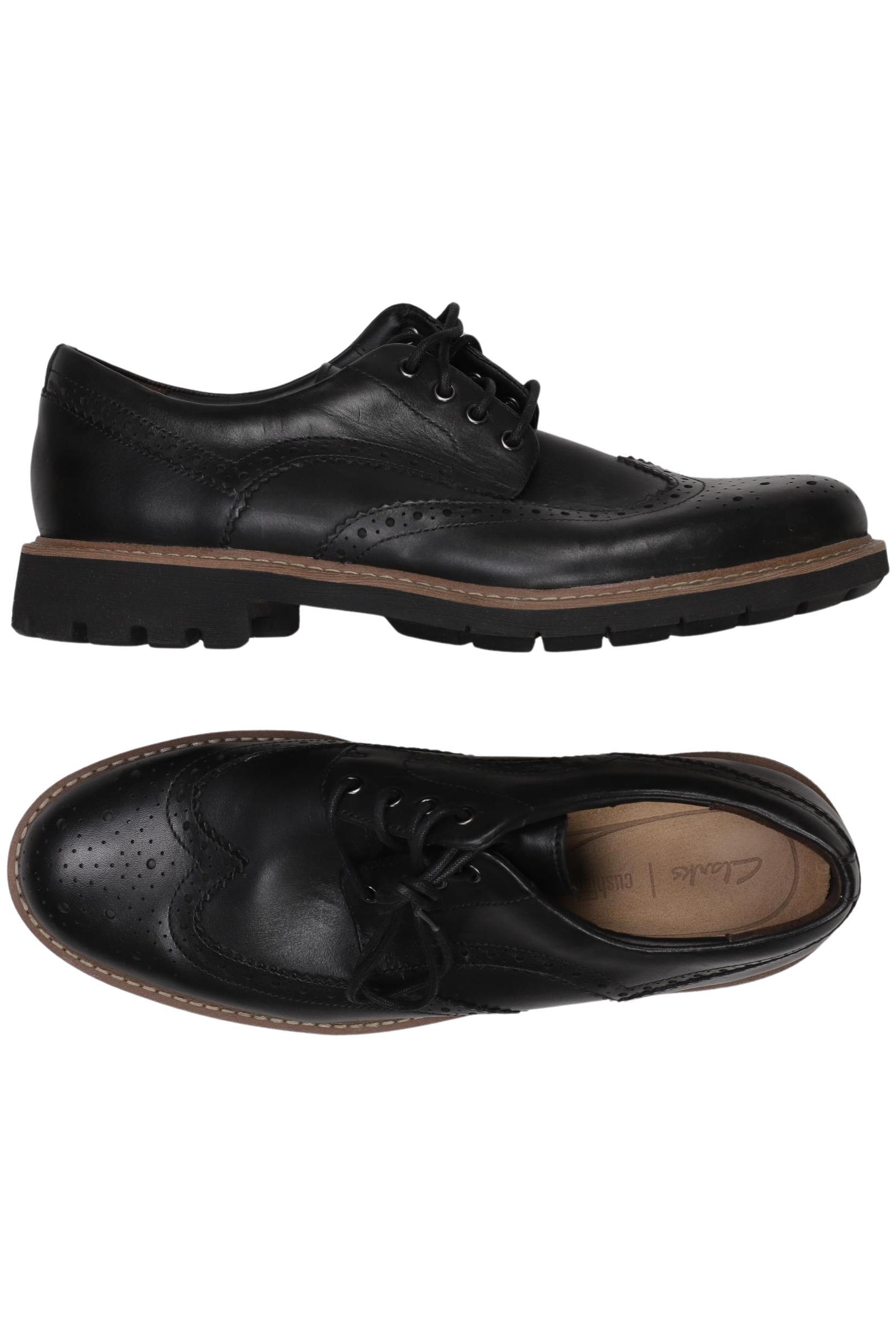 

Clarks Herren Halbschuh, schwarz, Gr. 44