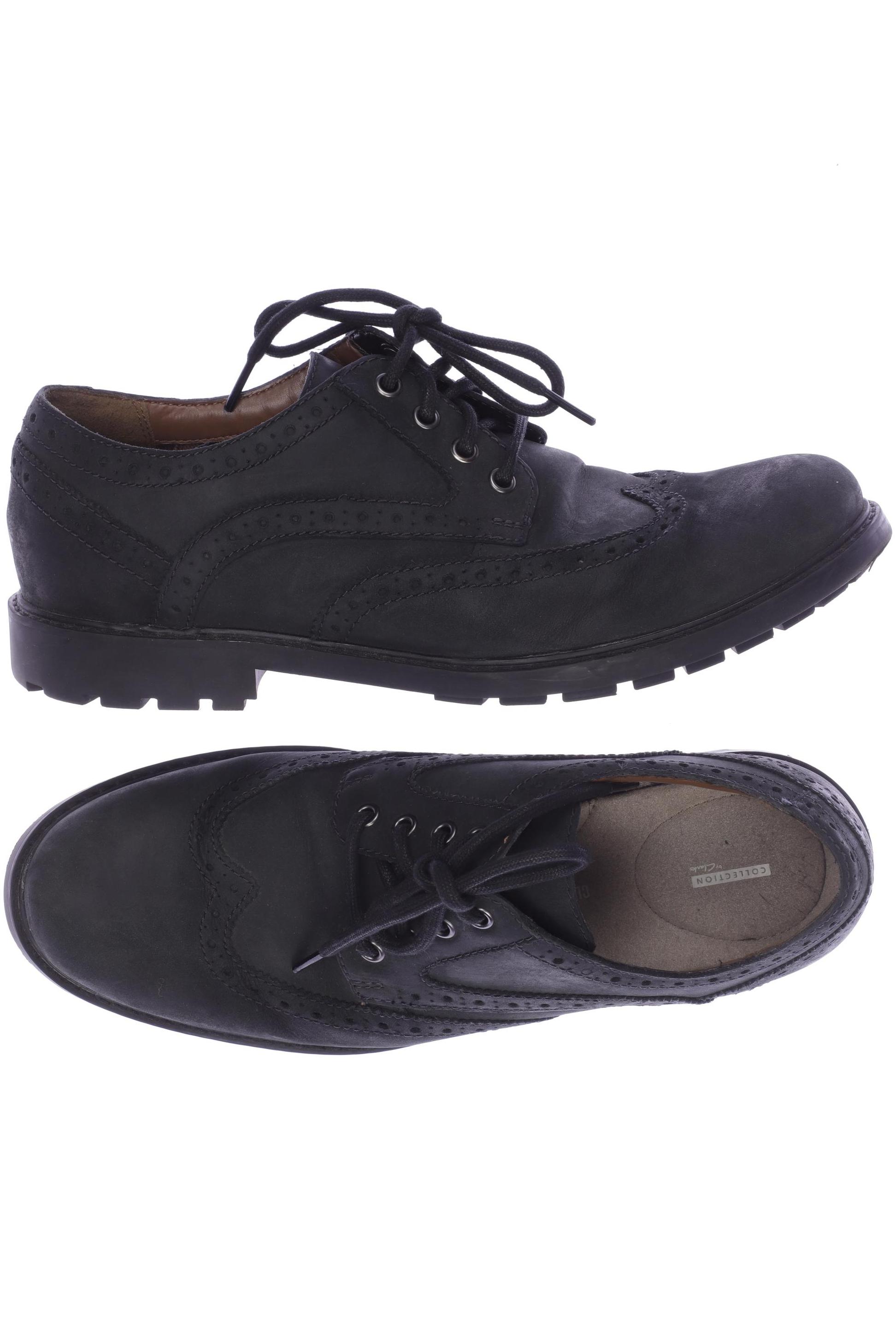 

Clarks Herren Halbschuh, schwarz, Gr. 43