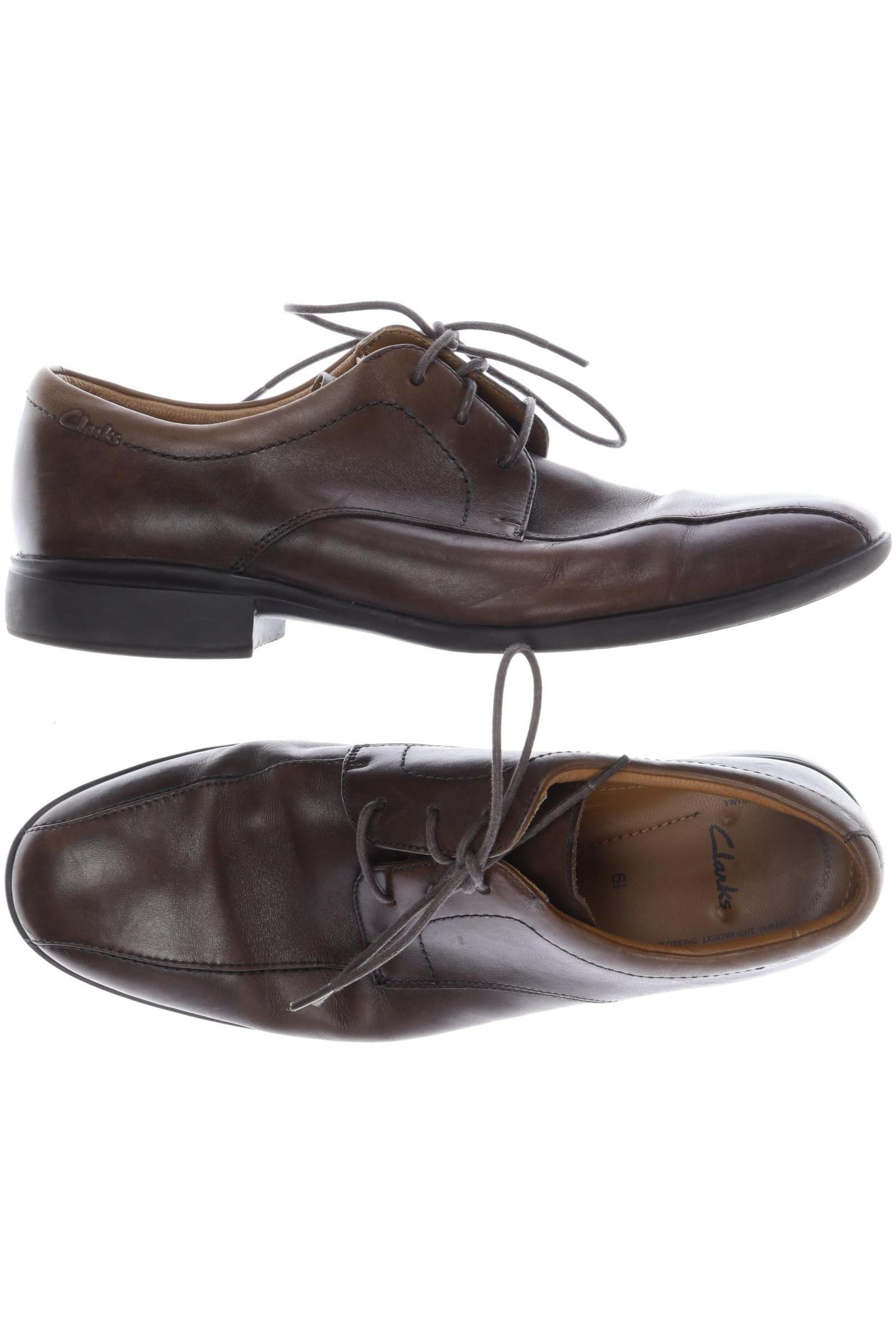 

Clarks Herren Halbschuh, braun, Gr. 6.5