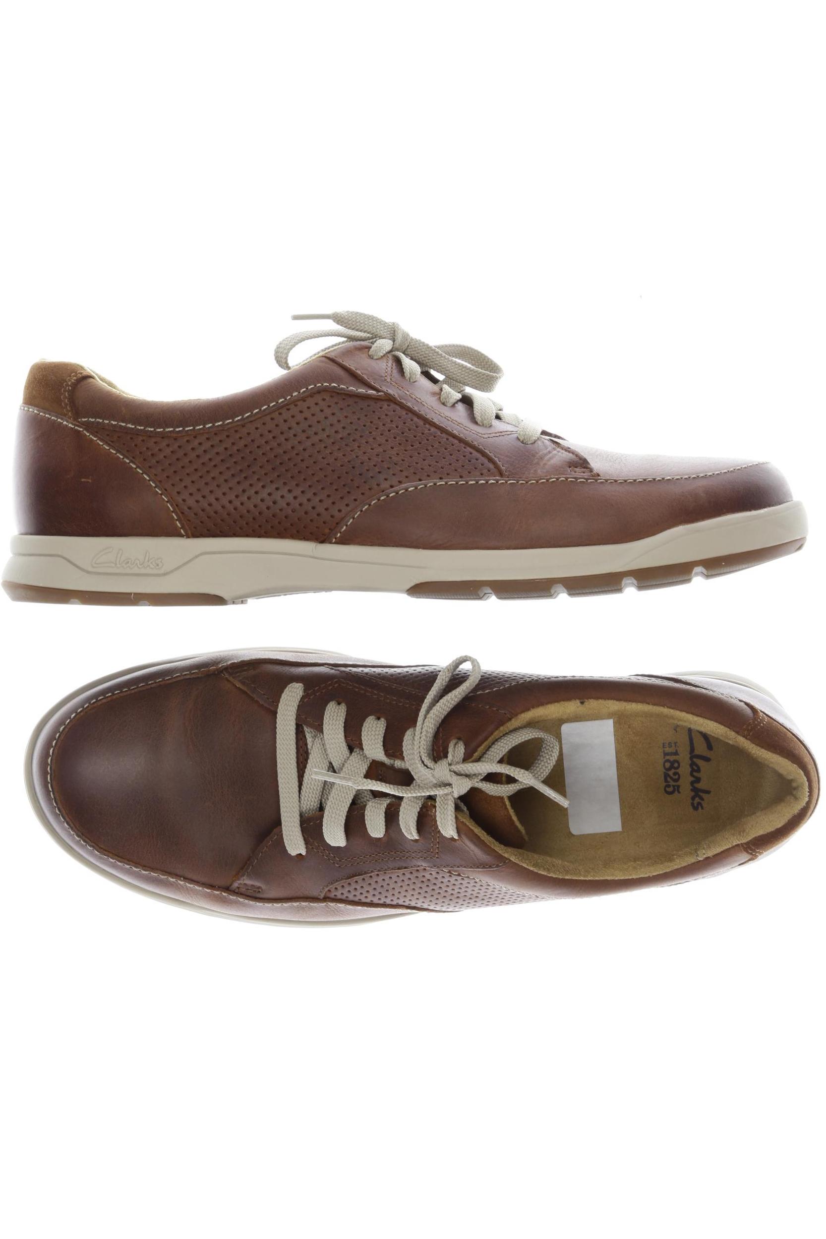 

Clarks Herren Halbschuh, braun, Gr. 44.5