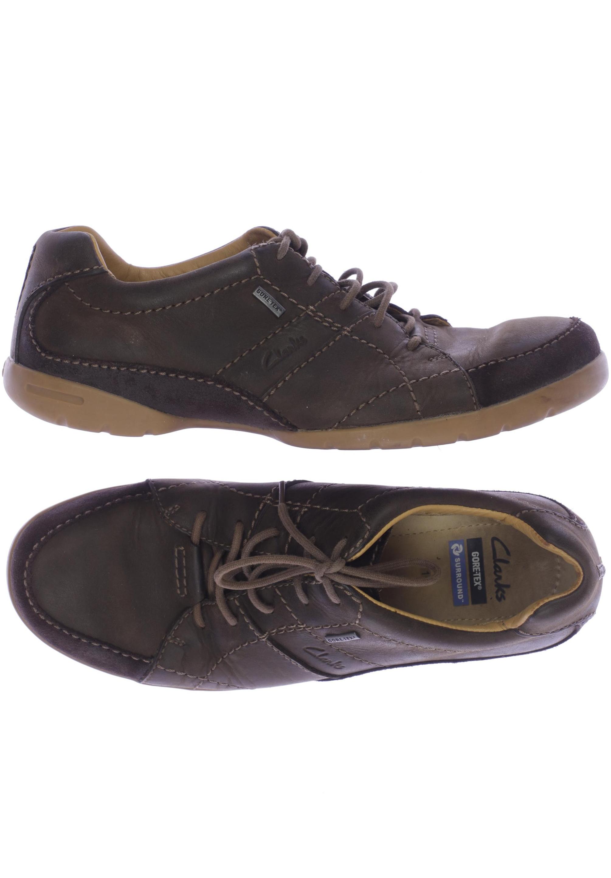 

Clarks Herren Halbschuh, braun, Gr. 10