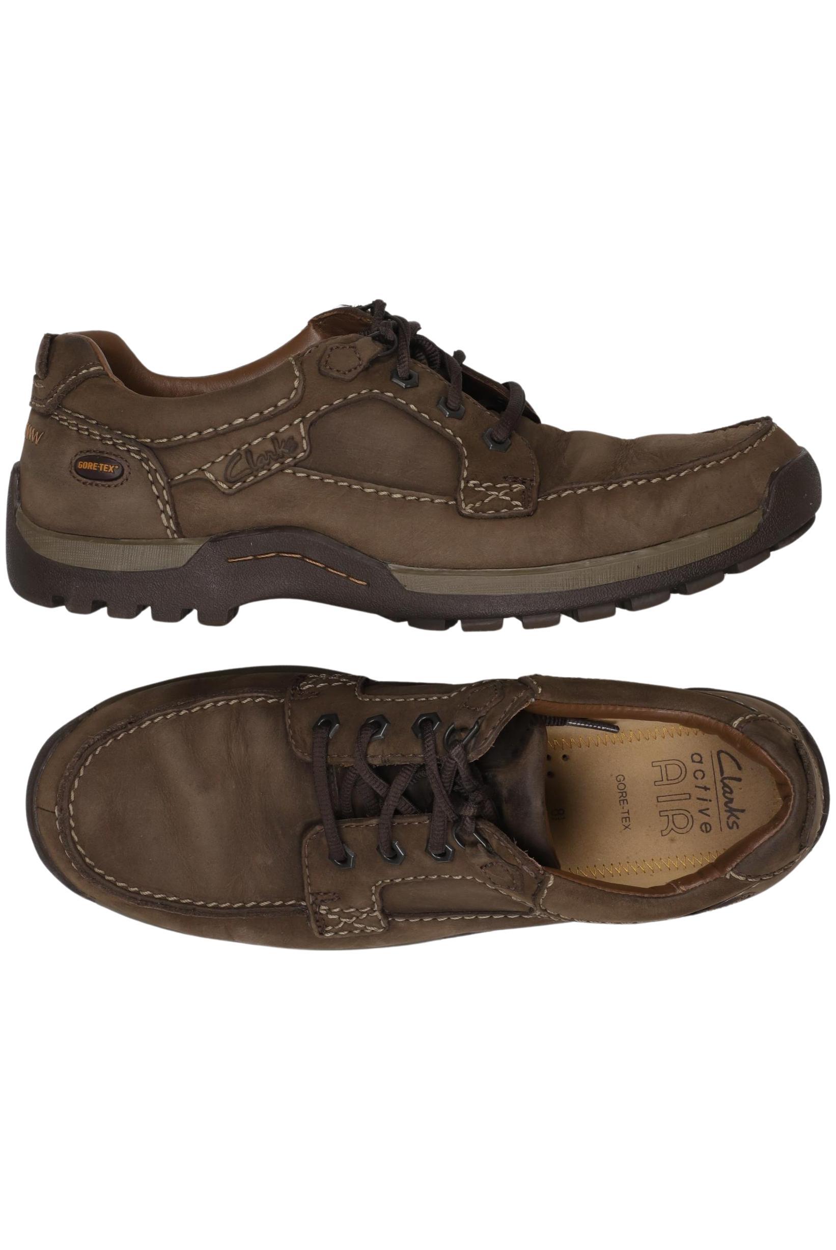 

Clarks Herren Halbschuh, braun, Gr. 8.5