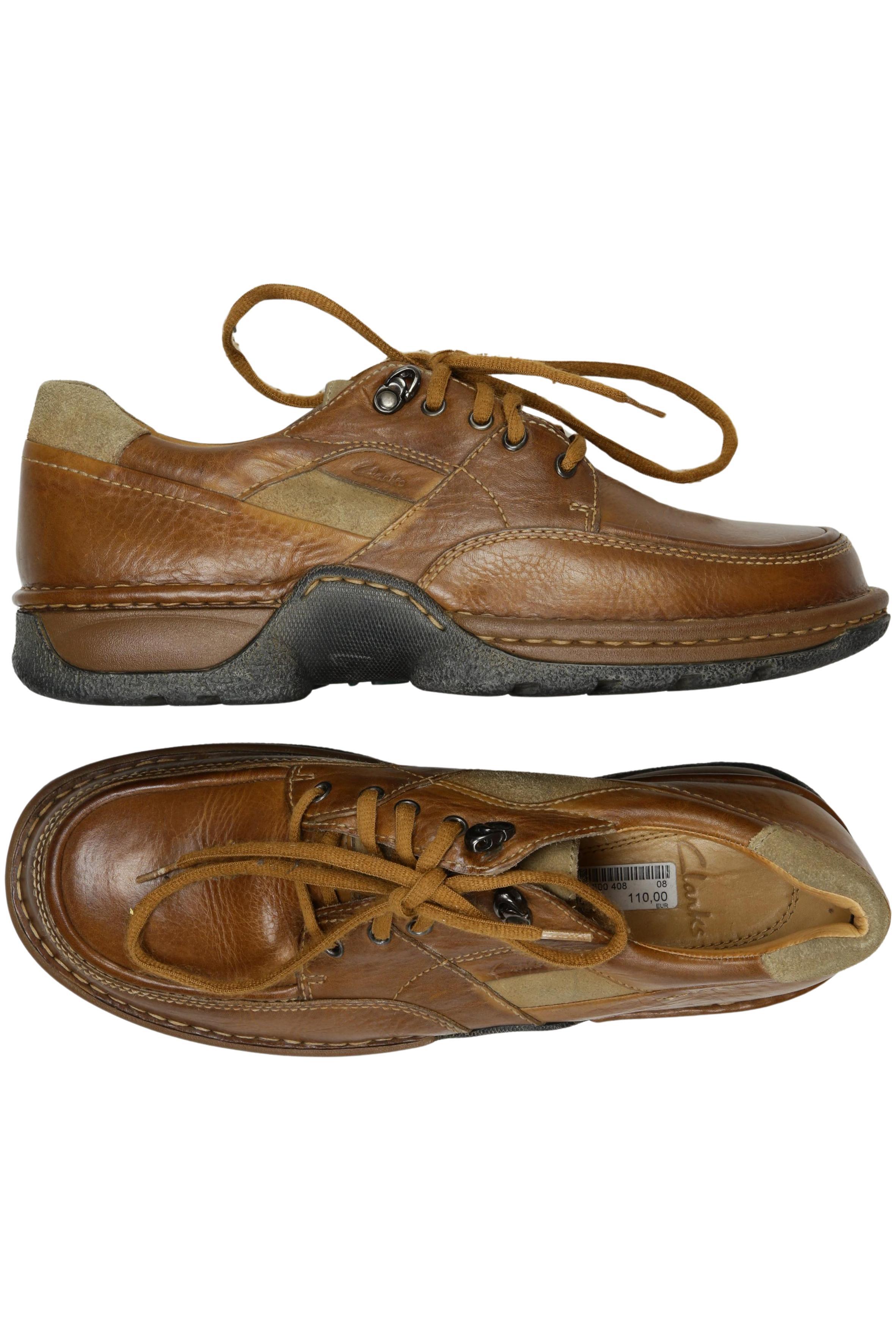 

Clarks Herren Halbschuh, braun, Gr. 10